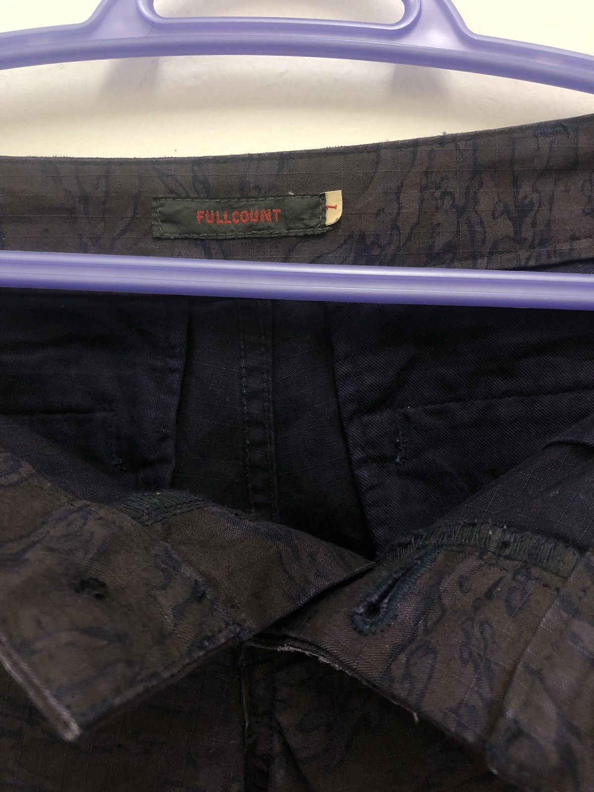 Full Count & Co. Vintage Fullcount Japan Camo Cargo Tactical Pocket Pant Size US 31 - 6 Thumbnail