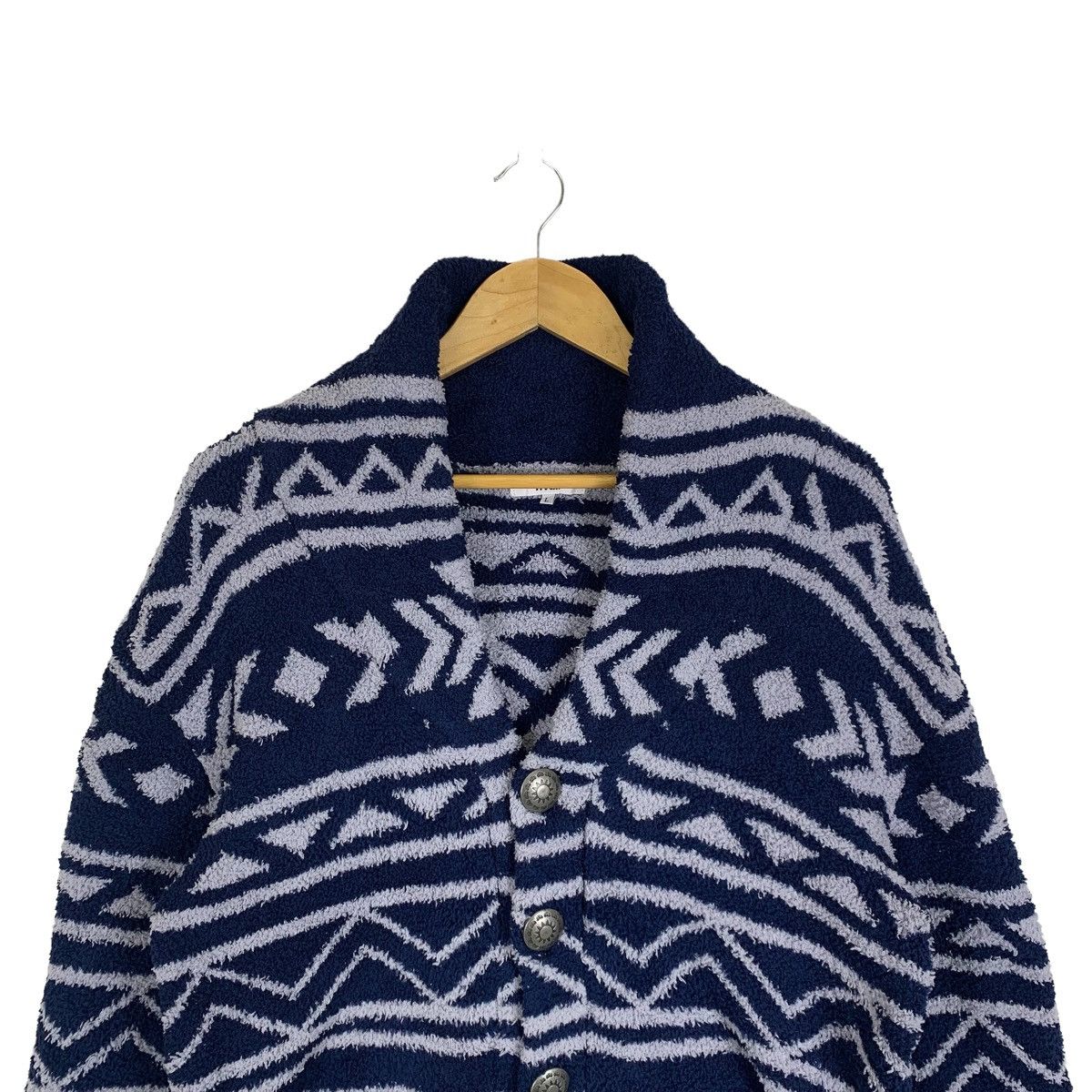 Japanese Brand × Vintage AVAIL Japanese Brand Design Knitwear Cardigan Sweater Jacket Size L / US 10 / IT 46 - 5 Thumbnail