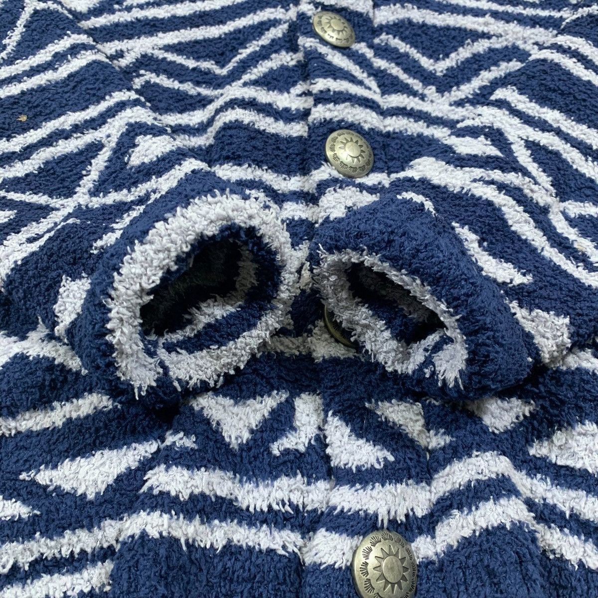 Japanese Brand × Vintage AVAIL Japanese Brand Design Knitwear Cardigan Sweater Jacket Size L / US 10 / IT 46 - 11 Thumbnail