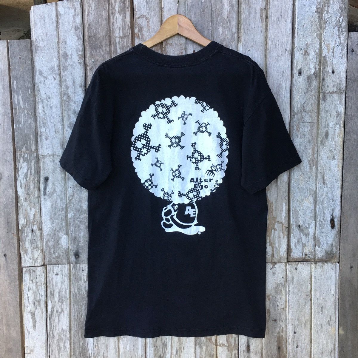 Vintage Thrashed Faded Vintage Y2K Alter Ego ERD GRUNGE SURF TEE Size US L / EU 52-54 / 3 - 1 Thumbnail