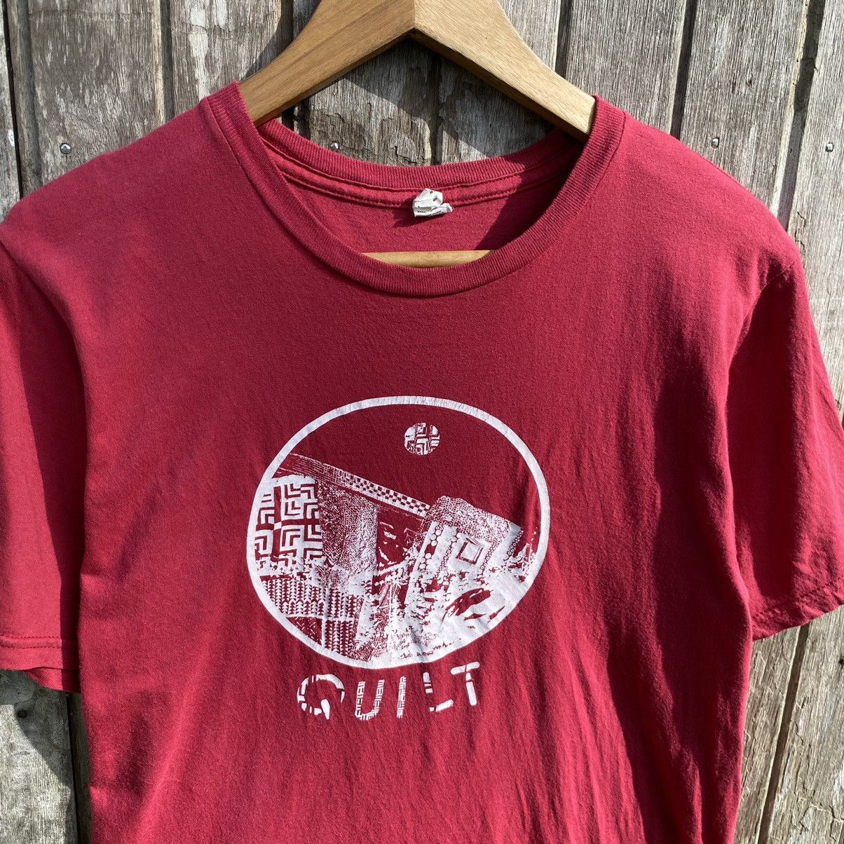 Band Tees Thrashed Faded Vintage Quilt Psychedelic Band ERD GRUNGE TEE Size US M / EU 48-50 / 2 - 2 Thumbnail