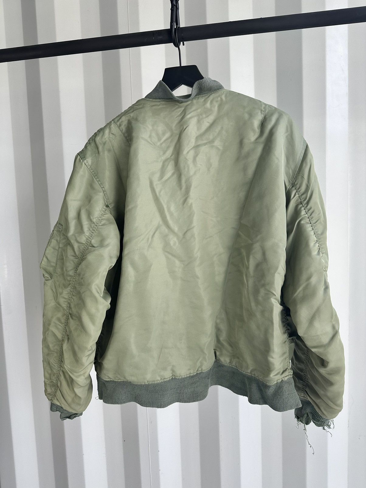 Vintage Thrashed Faded Ma1 Flight Bomber Distressed ERD Grunge Size US M / EU 48-50 / 2 - 5 Thumbnail