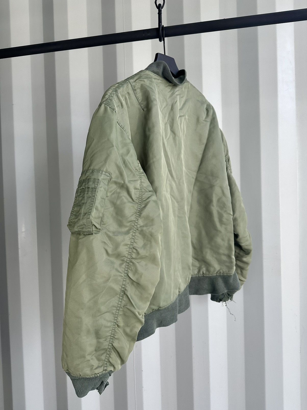 Vintage Thrashed Faded Ma1 Flight Bomber Distressed ERD Grunge Size US M / EU 48-50 / 2 - 6 Thumbnail
