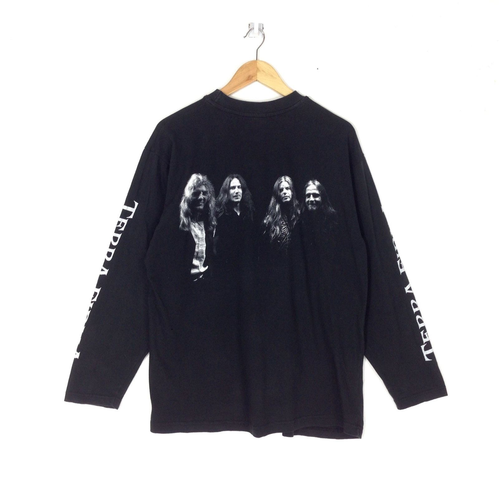 Band Tees × Vintage Vintage Long sleeve Terra Firma Swedish Metal Band T-shirt Size US L / EU 52-54 / 3 - 3 Thumbnail