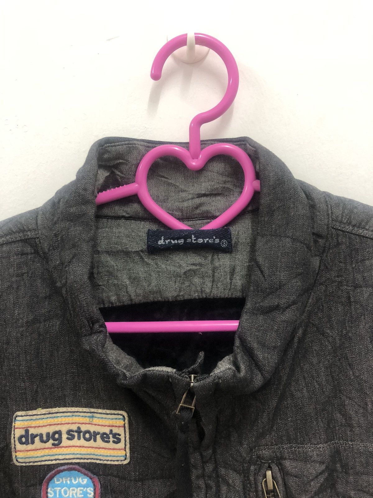 If Six Was Nine Rare Vintage DRUG STORE’S Patch Bomber Jacket Size US L / EU 52-54 / 3 - 5 Thumbnail