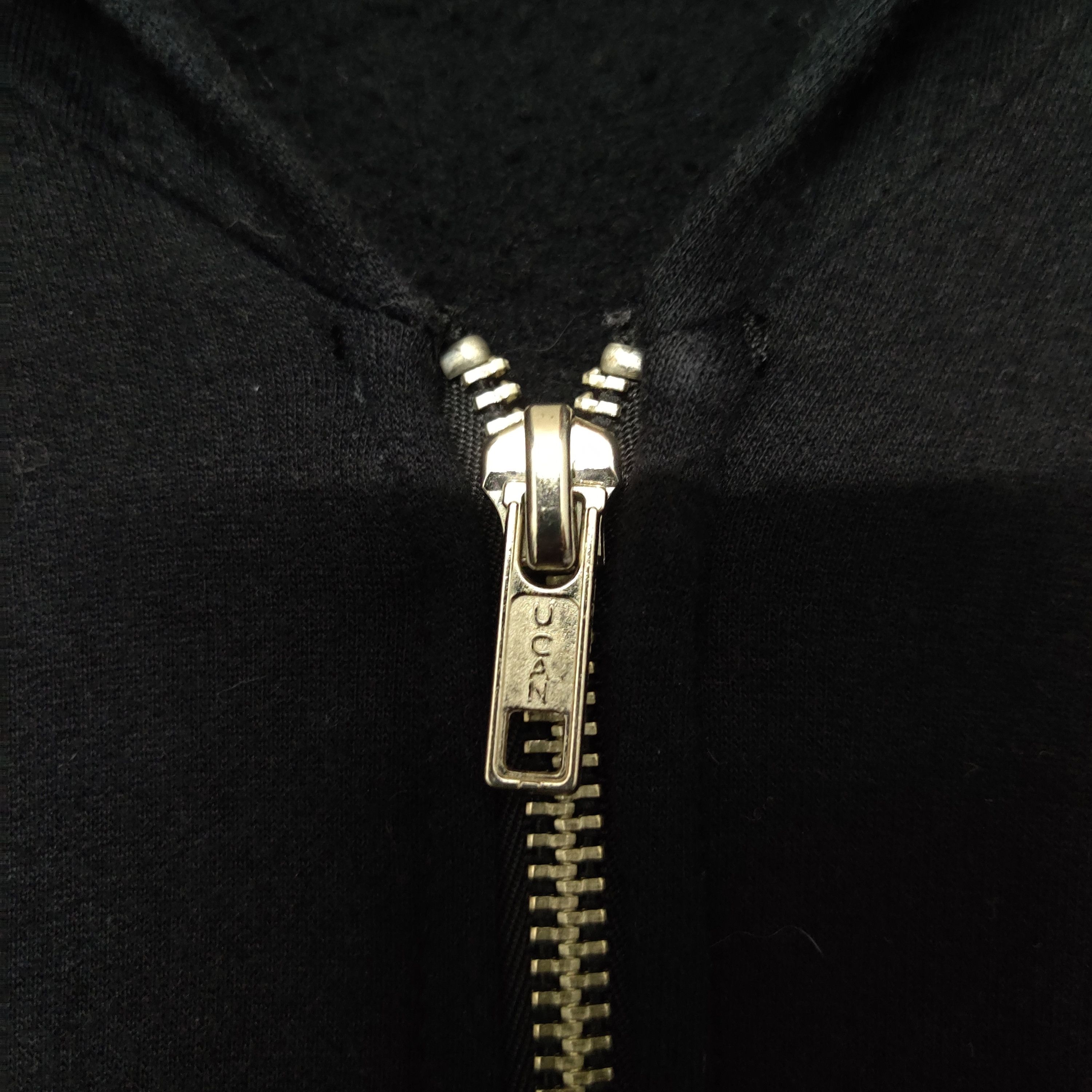 Japanese Brand Japanese Brand Skull Hoodie Black Zip Up Size S / US 4 / IT 40 - 7 Thumbnail