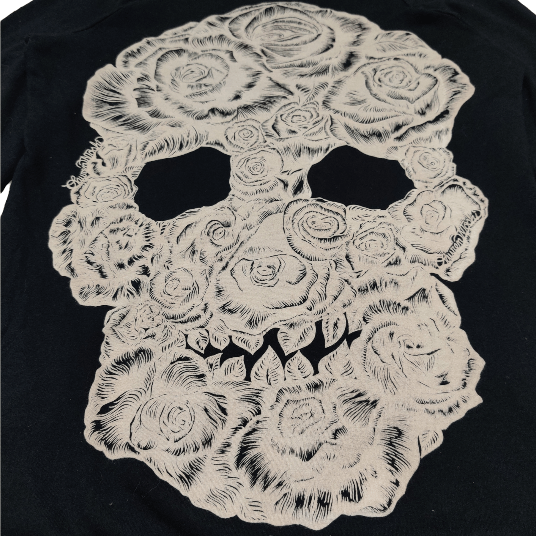 Japanese Brand Japanese Brand Skull Hoodie Black Zip Up Size S / US 4 / IT 40 - 3 Thumbnail
