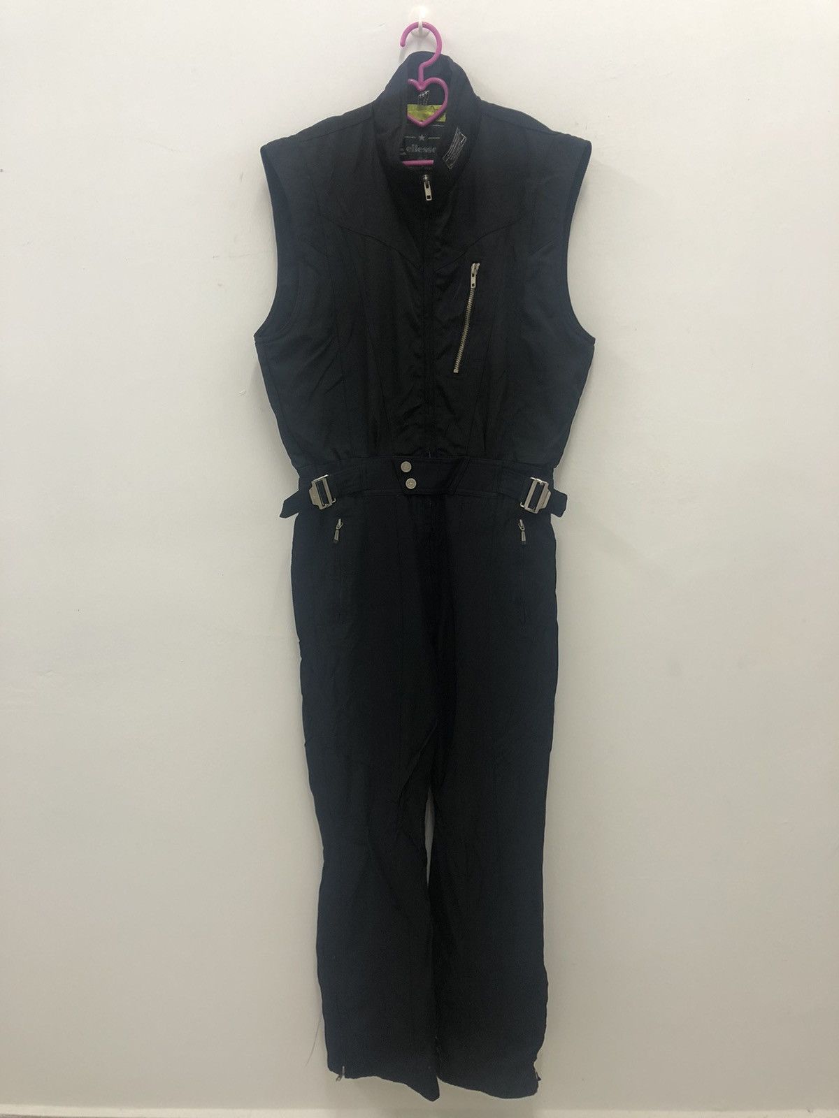 Ellesse × Goldwin Vintage ELLESSE GOLDWIN Japan Sleeveless Overall Ski Wear Size US L / EU 52-54 / 3 - 1 Thumbnail