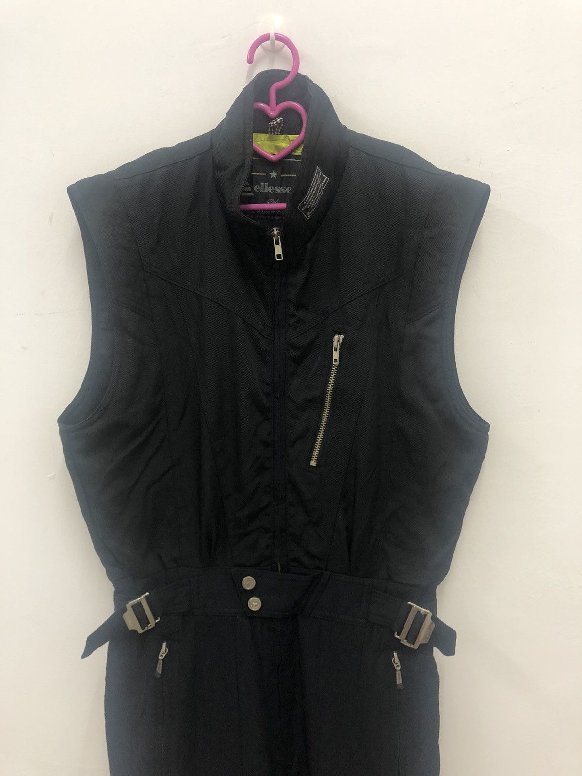 Ellesse × Goldwin Vintage ELLESSE GOLDWIN Japan Sleeveless Overall Ski Wear Size US L / EU 52-54 / 3 - 2 Thumbnail