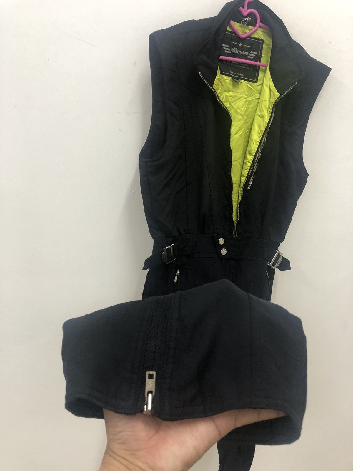 Ellesse × Goldwin Vintage ELLESSE GOLDWIN Japan Sleeveless Overall Ski Wear Size US L / EU 52-54 / 3 - 7 Thumbnail