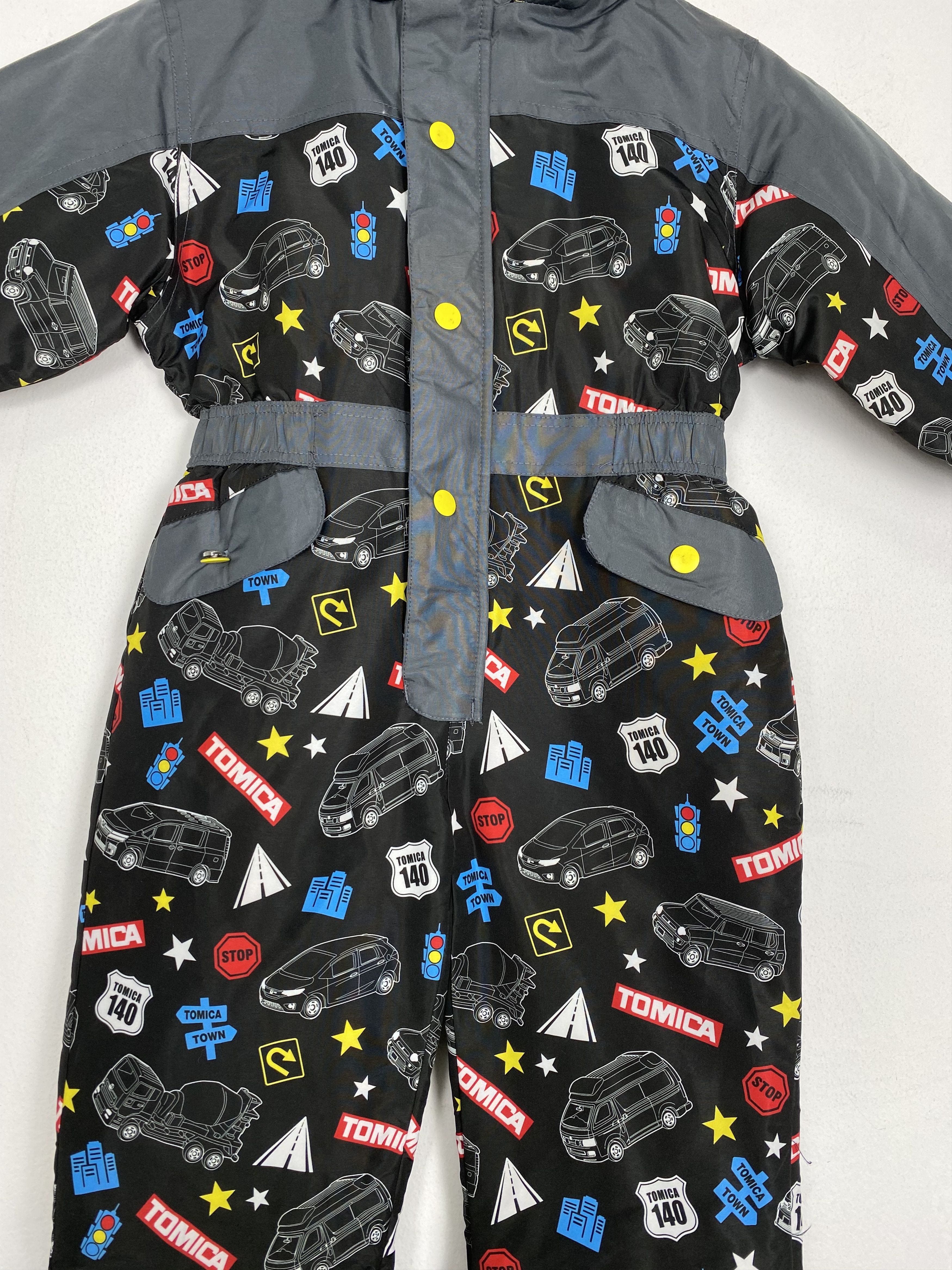 Japanese Brand TOMICA Kid Hoodie Overalls Nice Design Size 24" / US 00 / IT 34 - 3 Thumbnail