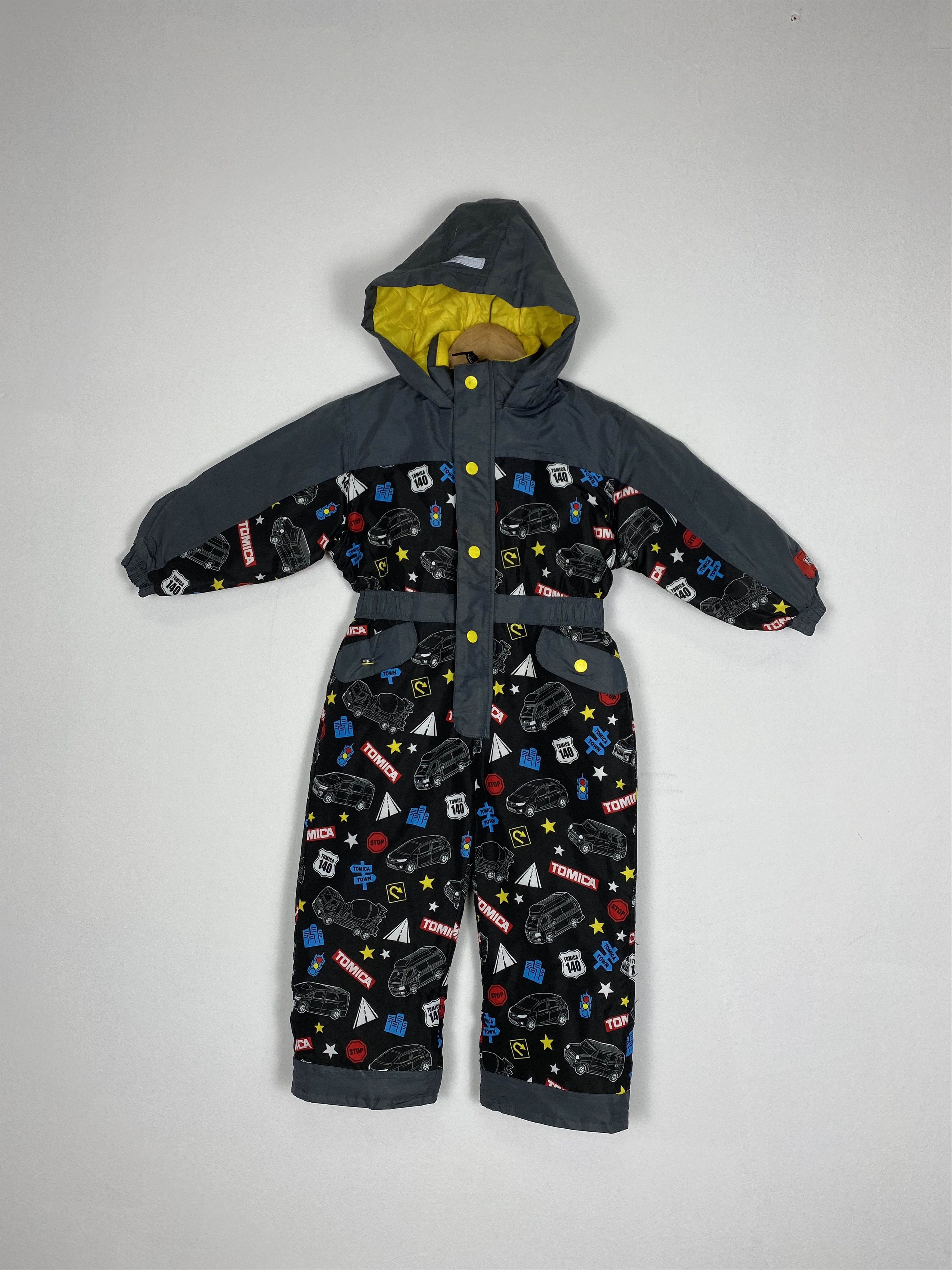 Japanese Brand TOMICA Kid Hoodie Overalls Nice Design Size 24" / US 00 / IT 34 - 1 Thumbnail