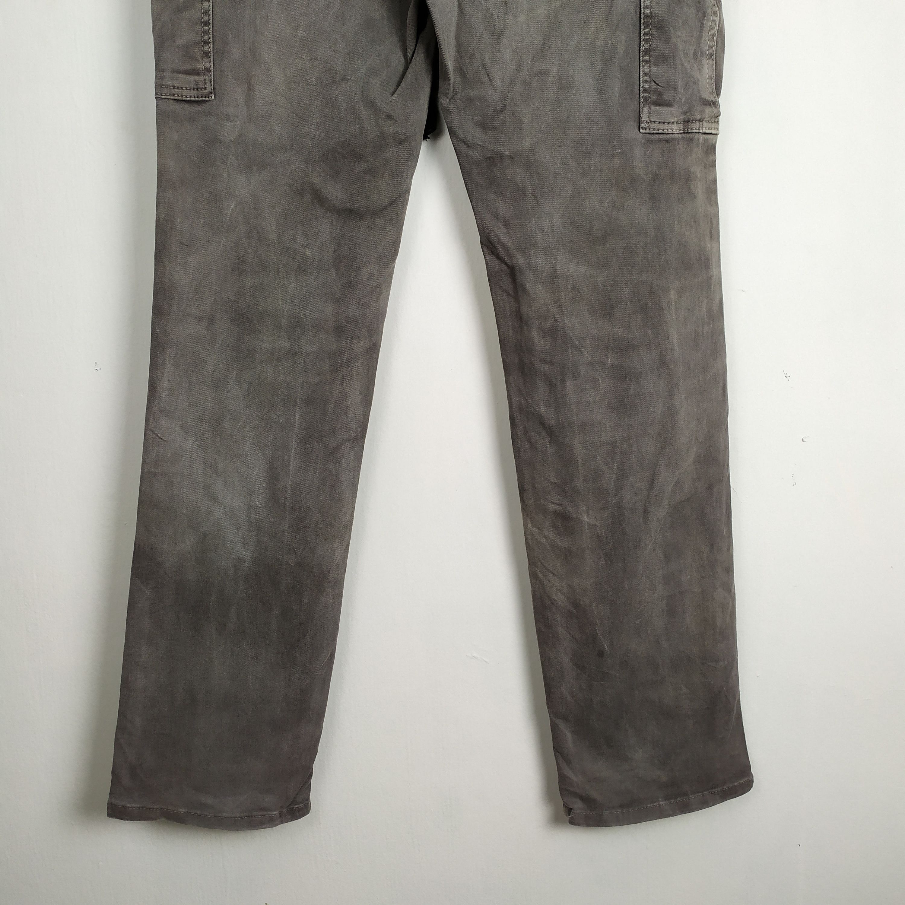 Japanese Brand JAPANESE BRAND SPRING WAIST FADED BLACK CARGO PANTS Size US 30 / EU 46 - 10 Thumbnail
