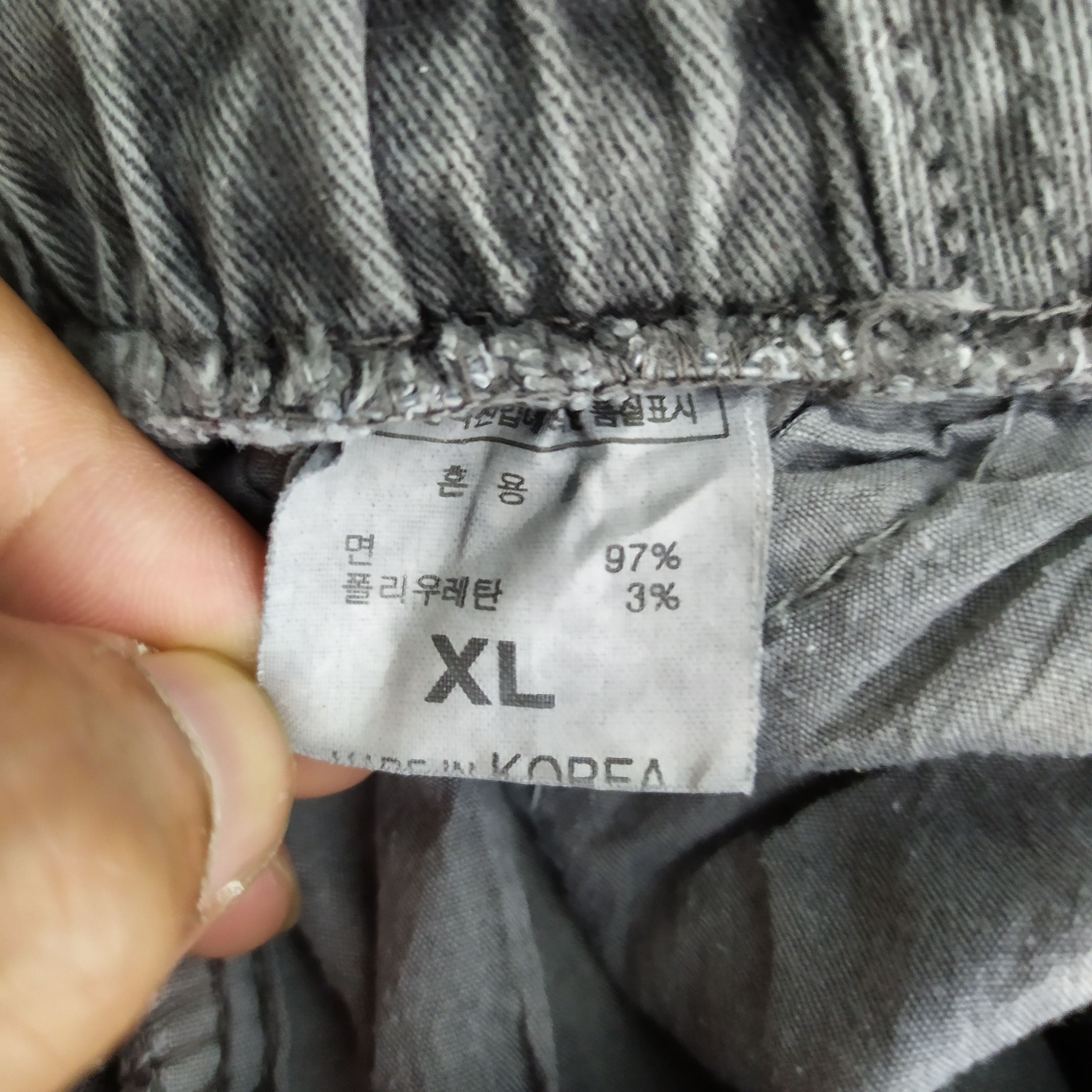 Japanese Brand JAPANESE BRAND SPRING WAIST FADED BLACK CARGO PANTS Size US 30 / EU 46 - 11 Thumbnail