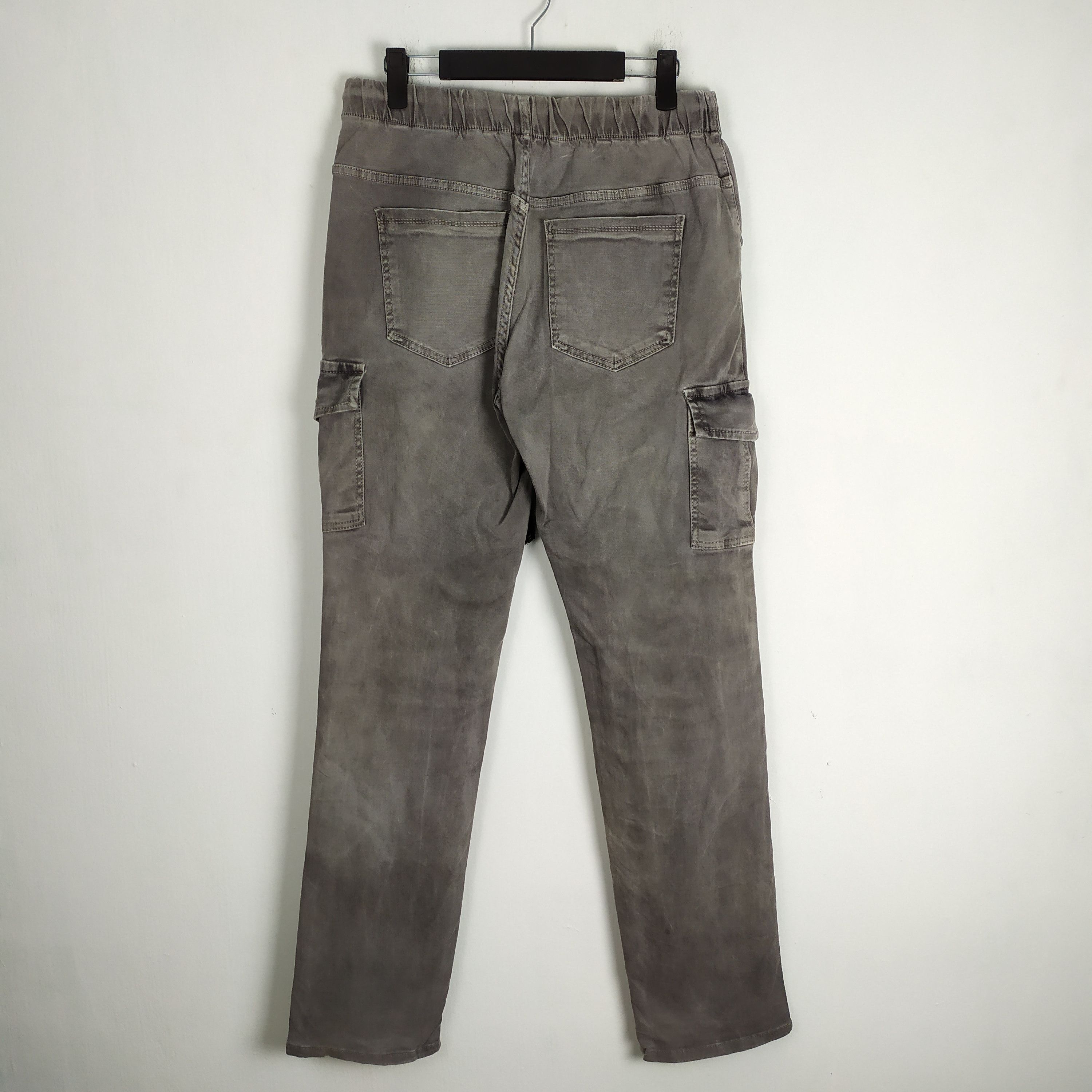 Japanese Brand JAPANESE BRAND SPRING WAIST FADED BLACK CARGO PANTS Size US 30 / EU 46 - 8 Thumbnail