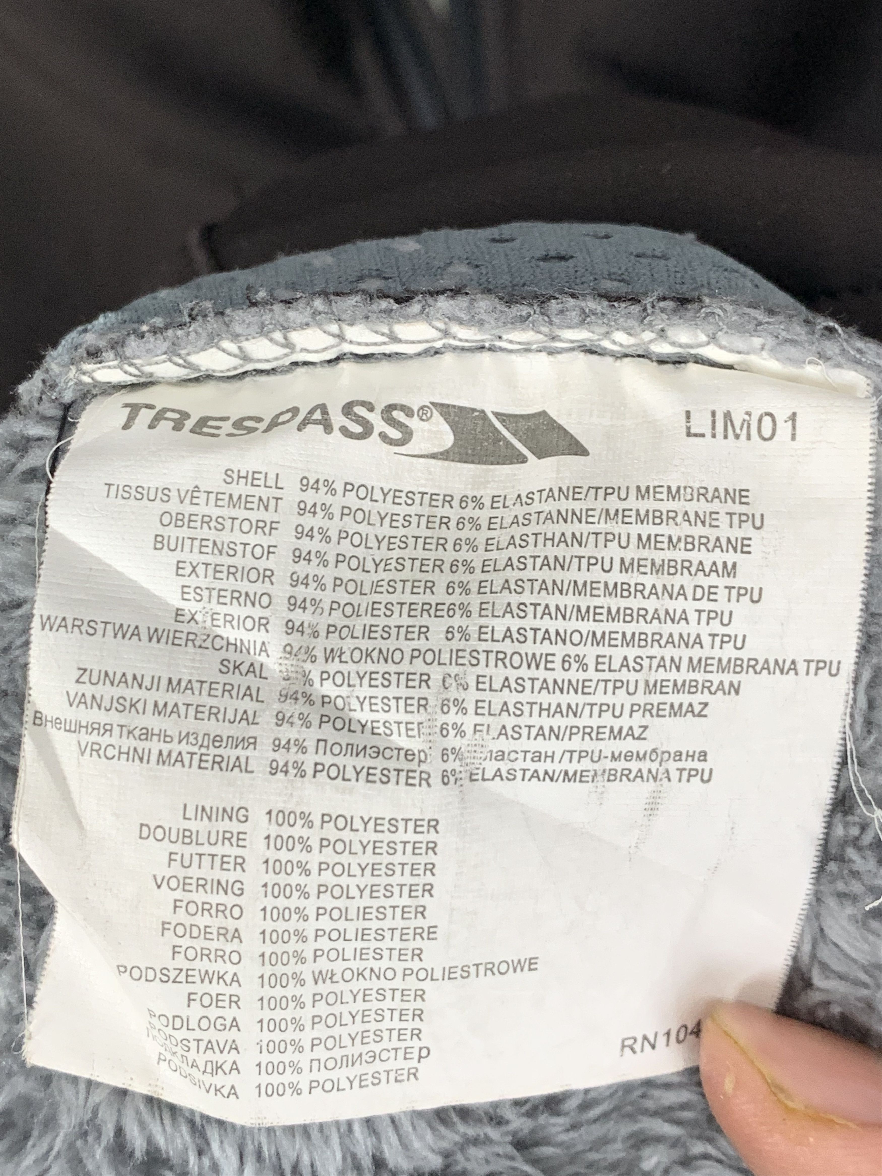 Japanese Brand TRESPASS Windbreaker Sherpa Lining Zip Hoodie Jacket Size US S / EU 44-46 / 1 - 13 Thumbnail