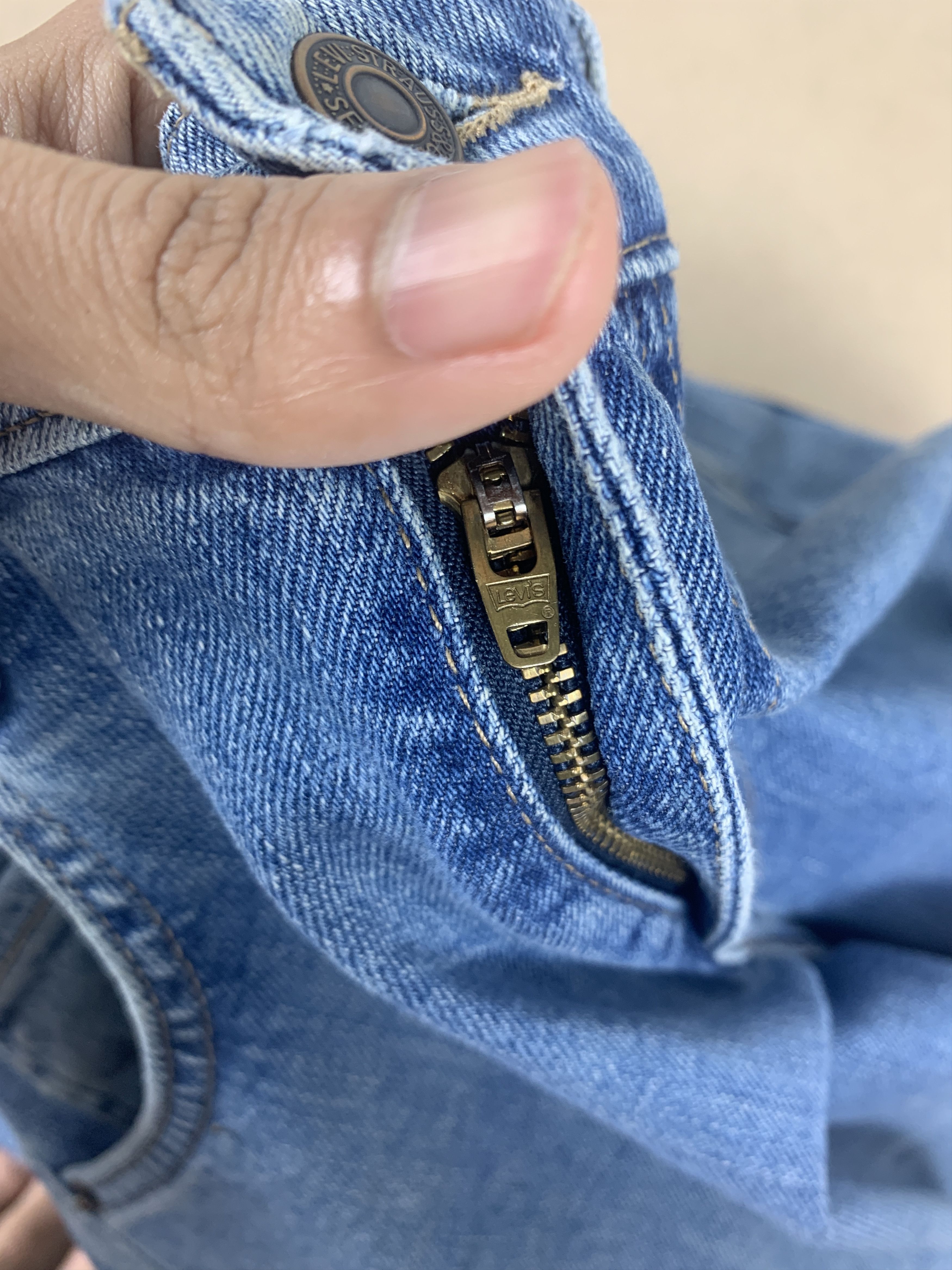 Levi's Vintage LEVIS 721 Orange Tab High Rise Skinny Jeans Size 30" / US 8 / IT 44 - 18 Thumbnail
