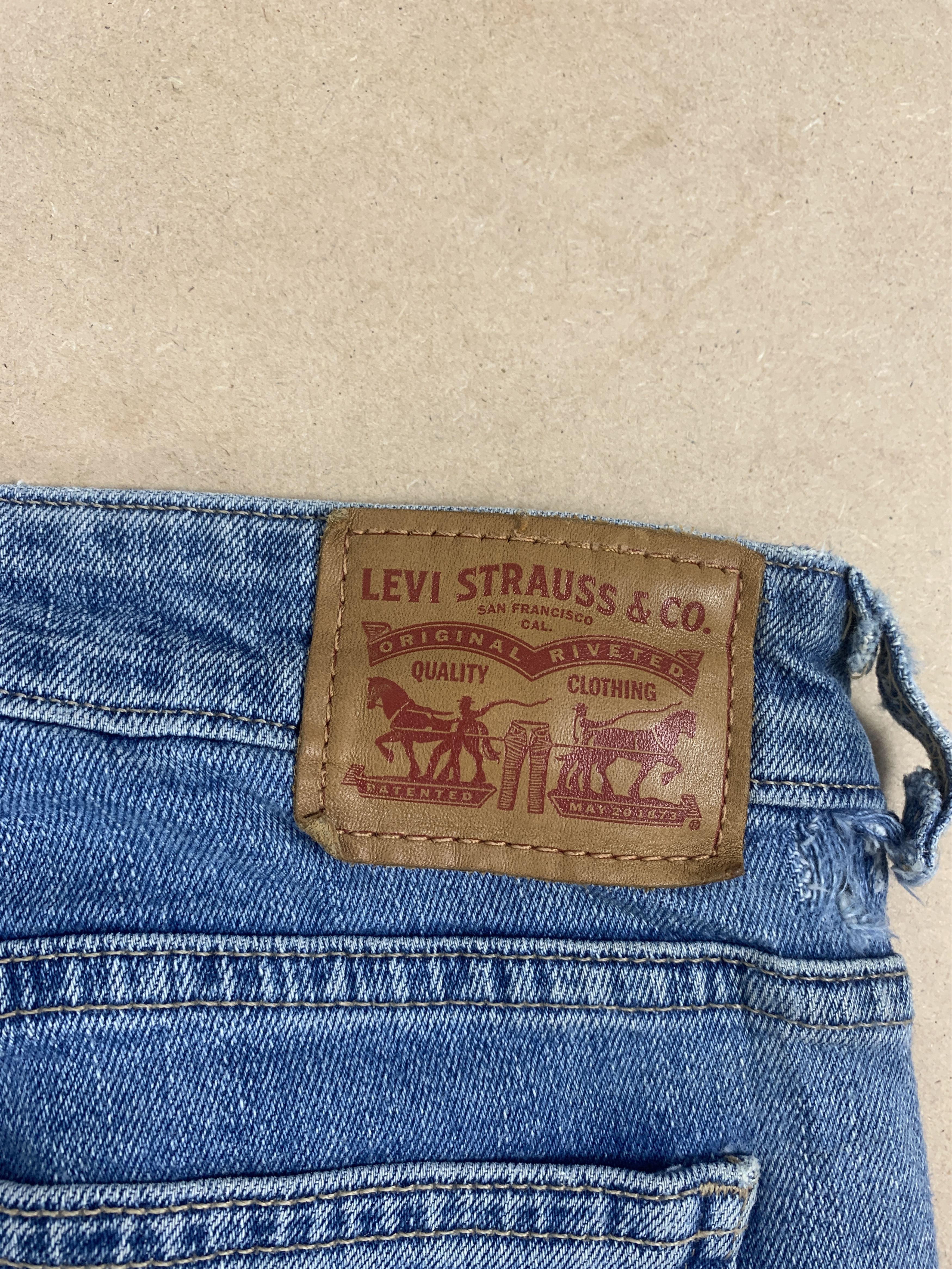 Levi's Vintage LEVIS 721 Orange Tab High Rise Skinny Jeans Size 30" / US 8 / IT 44 - 7 Thumbnail