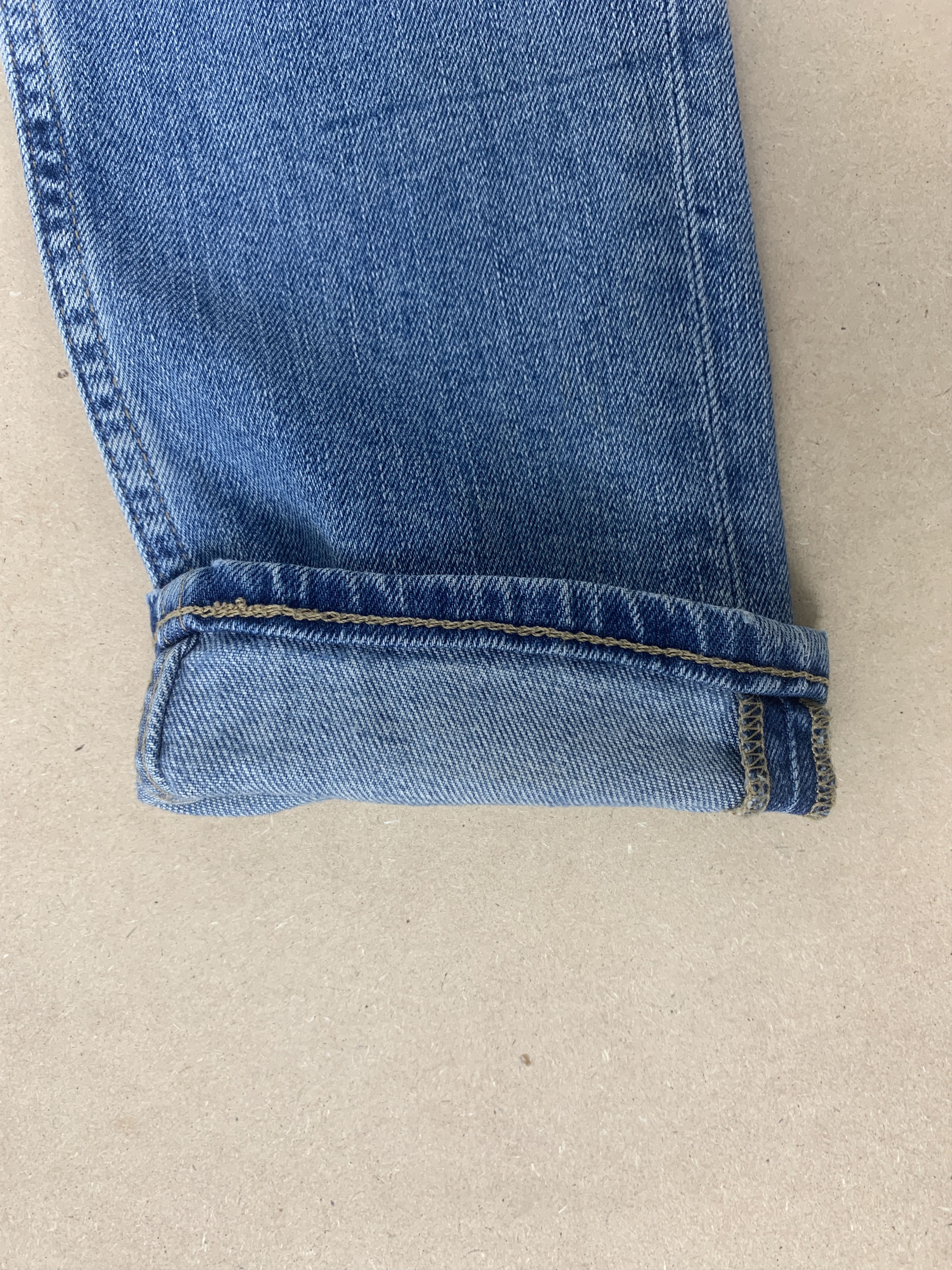 Levi's Vintage LEVIS 721 Orange Tab High Rise Skinny Jeans Size 30" / US 8 / IT 44 - 4 Thumbnail
