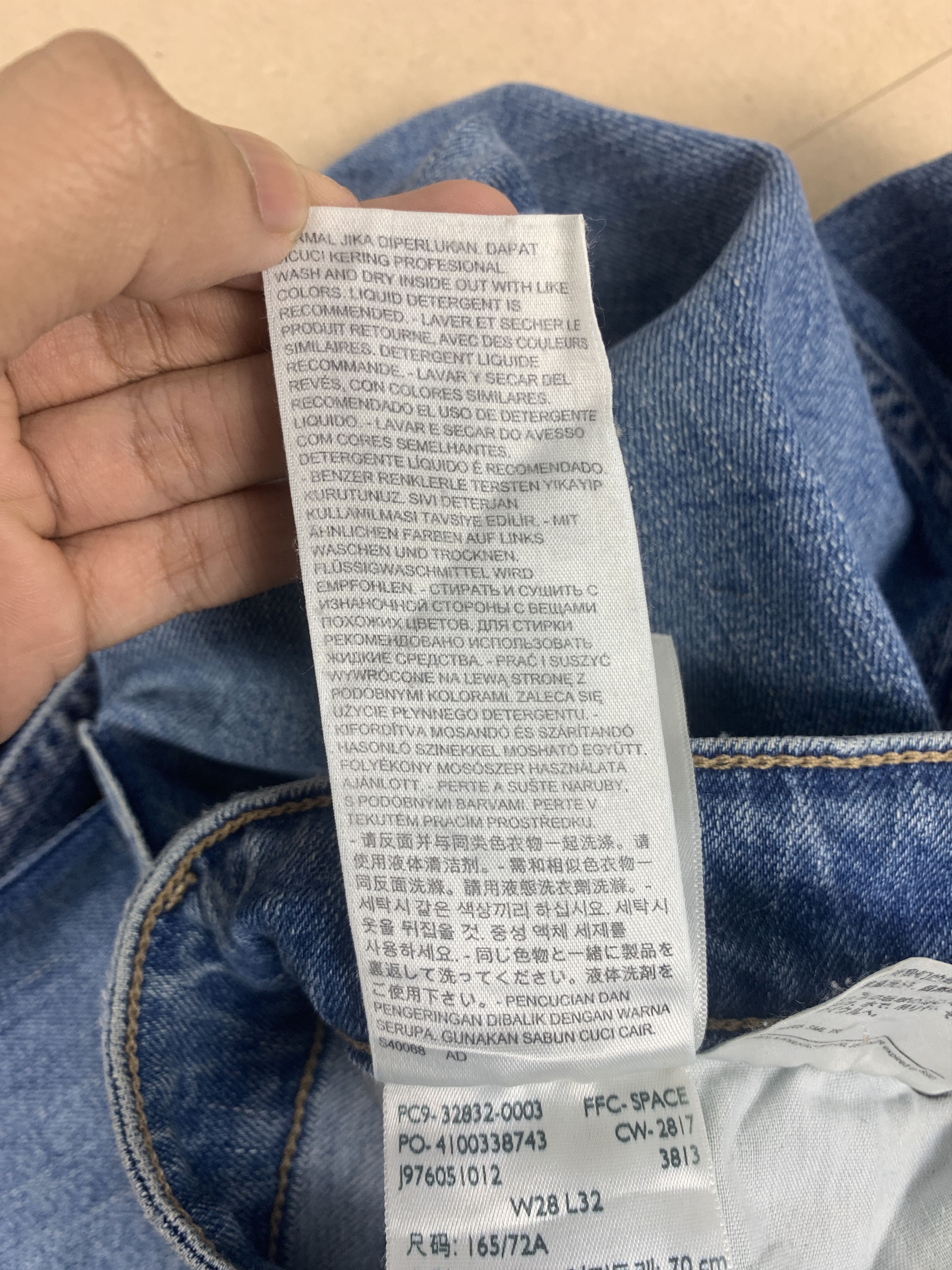 Levi's Vintage LEVIS 721 Orange Tab High Rise Skinny Jeans Size 30" / US 8 / IT 44 - 13 Thumbnail
