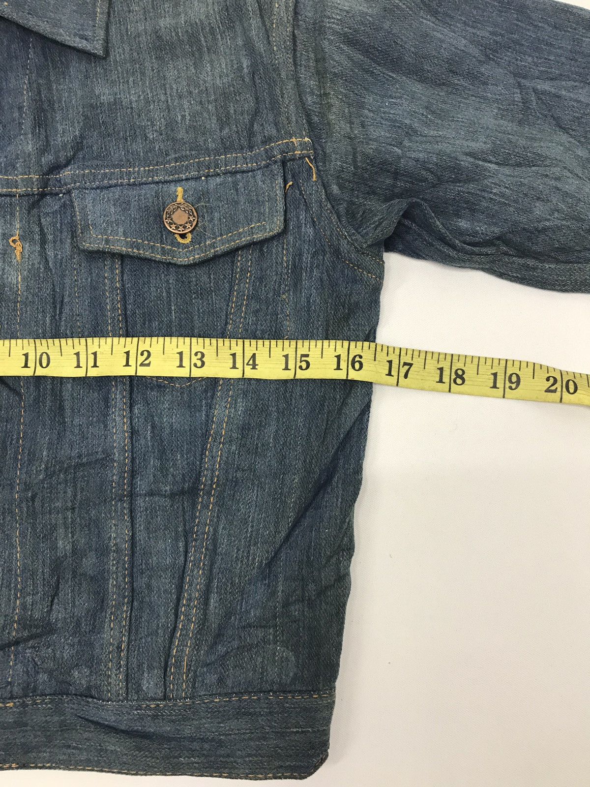 Vintage L.Human Denim Selvedge Jacket Trucker Western Clothing Size XS / US 0-2 / IT 36-38 - 7 Thumbnail