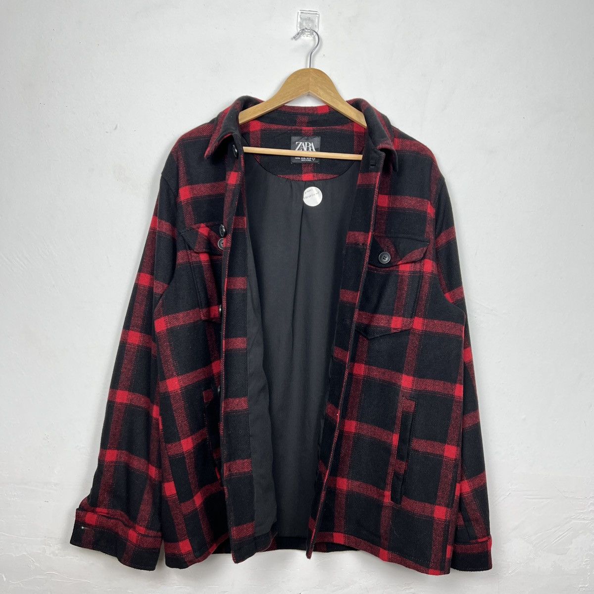 Zara Vintage Zara Flannel Sacramento Shirt J0041 Size US XL / EU 56 / 4 - 5 Thumbnail