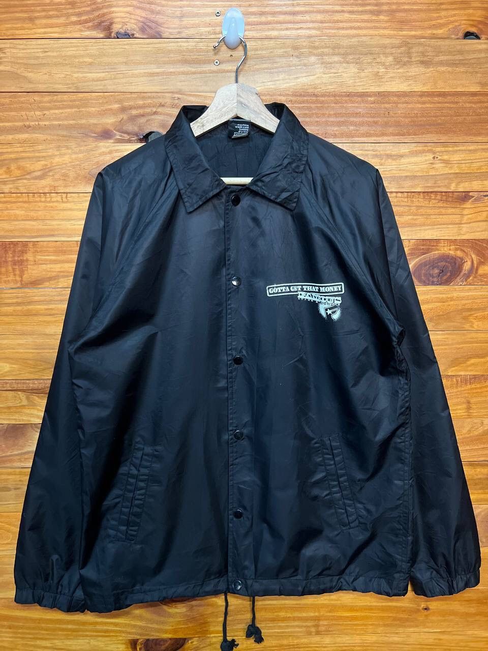 Famous Stars And Straps FAMOUS STARS & STRAPS GET MONEY BIG LOGO COACH JACKET Size US S / EU 44-46 / 1 - 2 Thumbnail