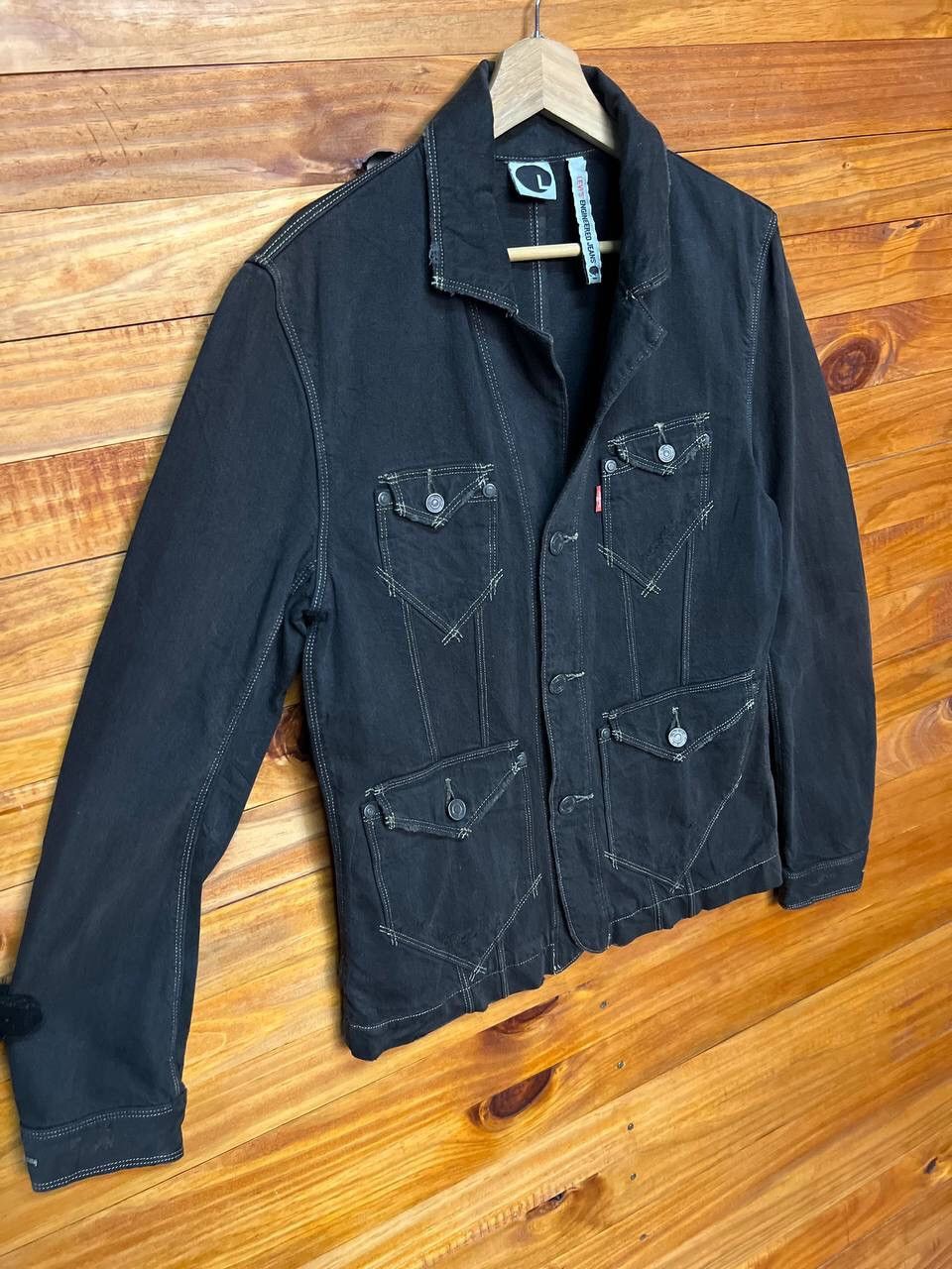 Levi's LEVI’S ENGINEERED JEANS DENIM JACKET Size US L / EU 52-54 / 3 - 8 Thumbnail