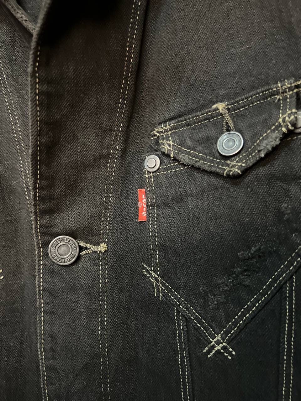 Levi's LEVI’S ENGINEERED JEANS DENIM JACKET Size US L / EU 52-54 / 3 - 6 Thumbnail