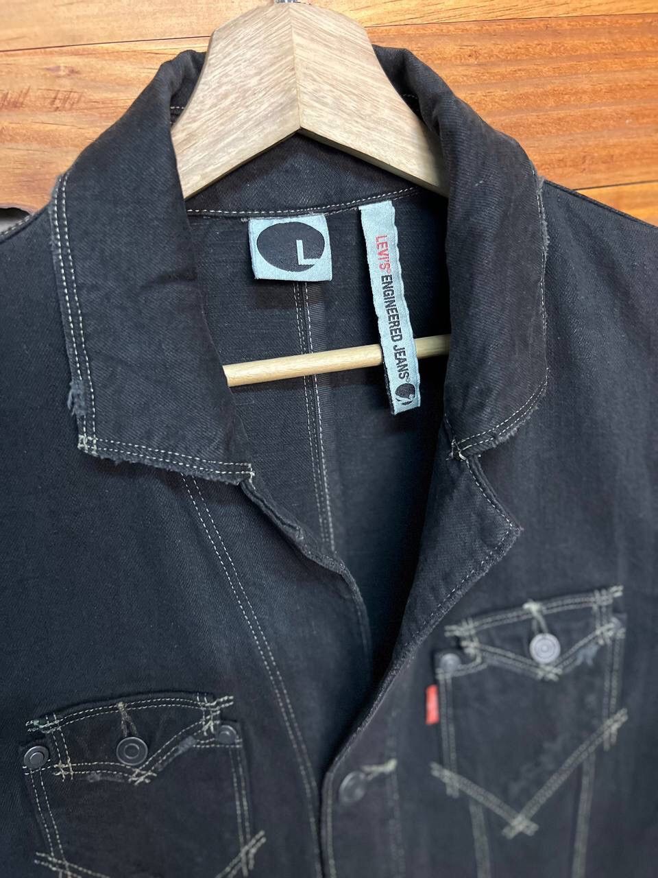 Levi's LEVI’S ENGINEERED JEANS DENIM JACKET Size US L / EU 52-54 / 3 - 7 Thumbnail