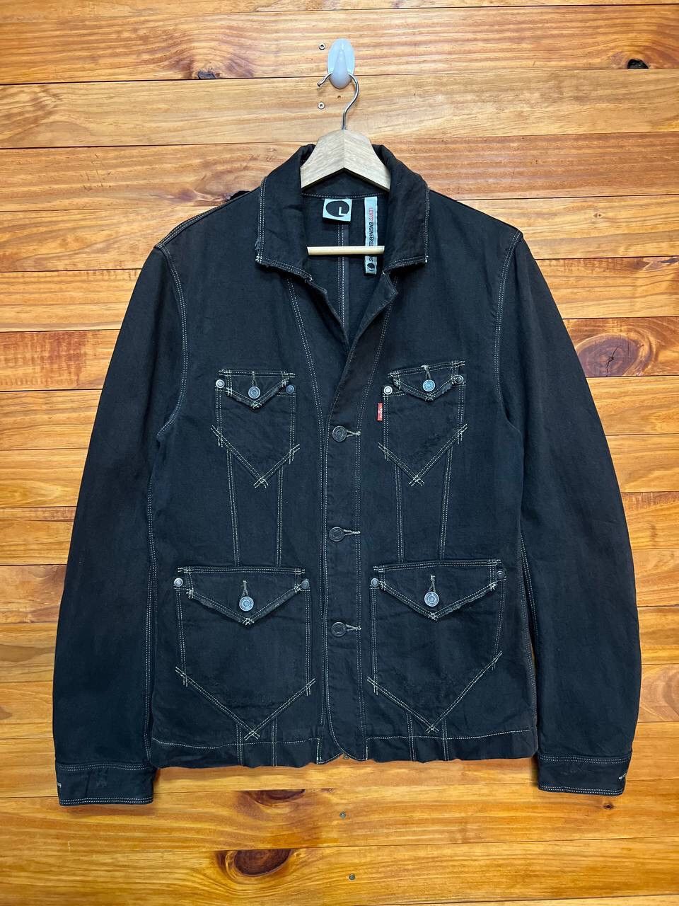 Levi's LEVI’S ENGINEERED JEANS DENIM JACKET Size US L / EU 52-54 / 3 - 1 Thumbnail