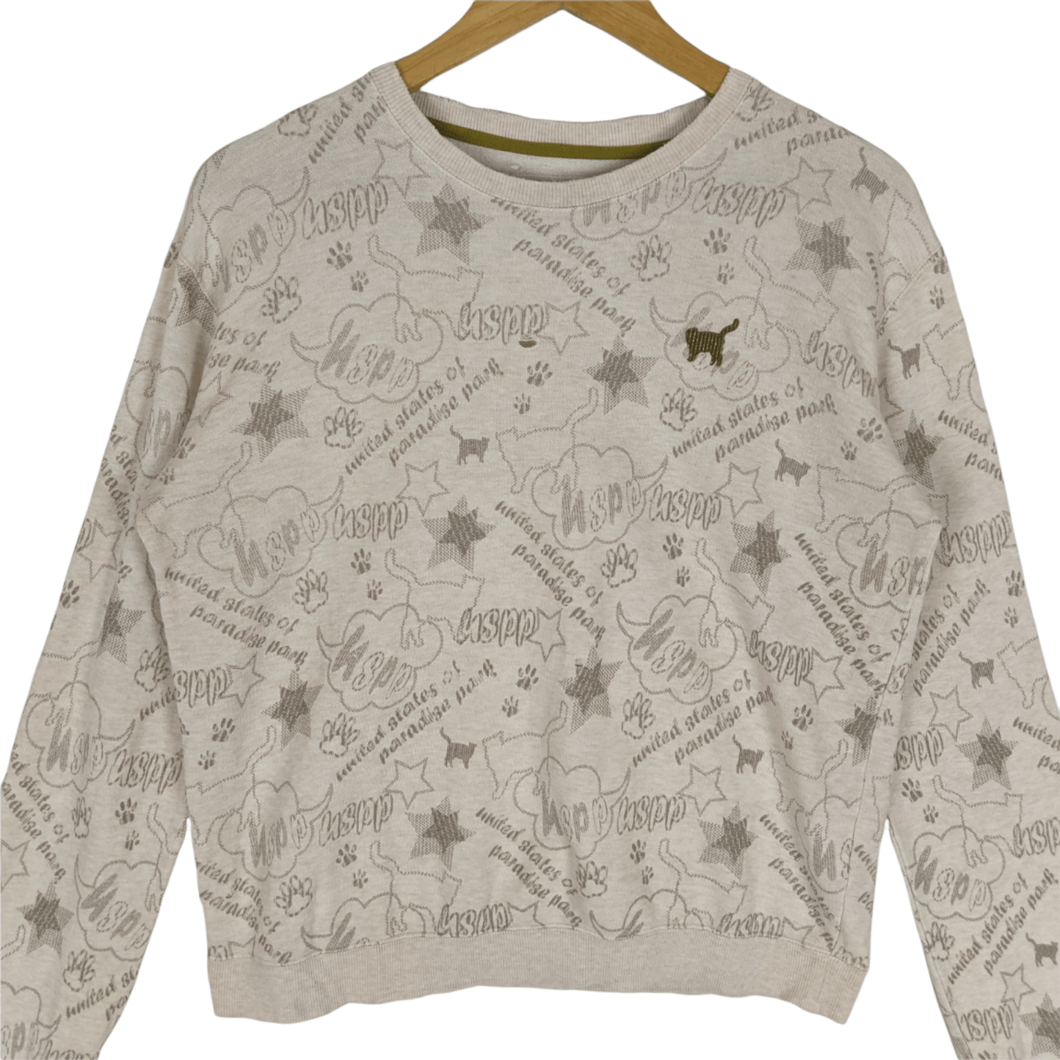 Japanese Brand USPP Paradise Park Animal All Over Full Print Jumper Size M / US 6-8 / IT 42-44 - 2 Thumbnail
