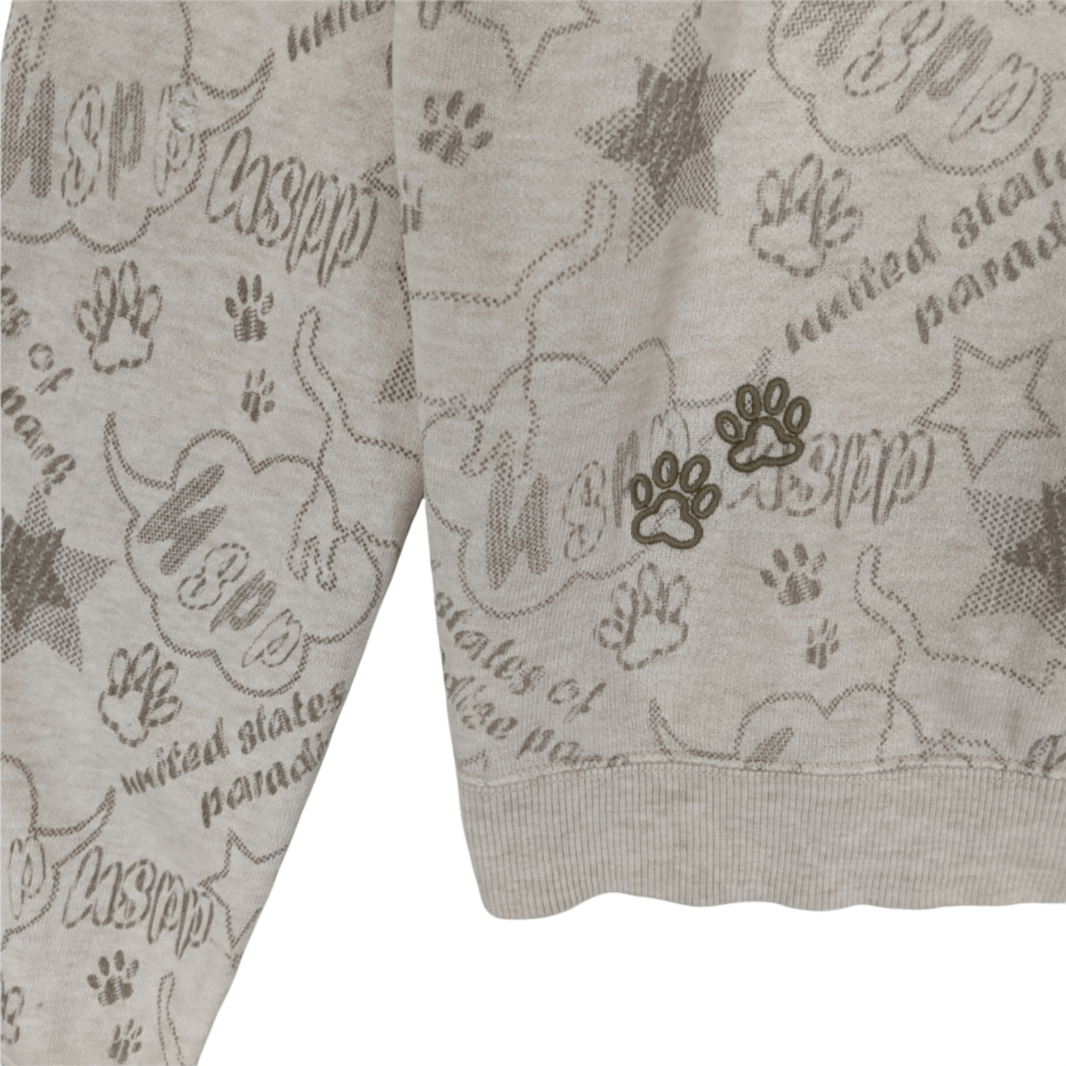 Japanese Brand USPP Paradise Park Animal All Over Full Print Jumper Size M / US 6-8 / IT 42-44 - 7 Thumbnail
