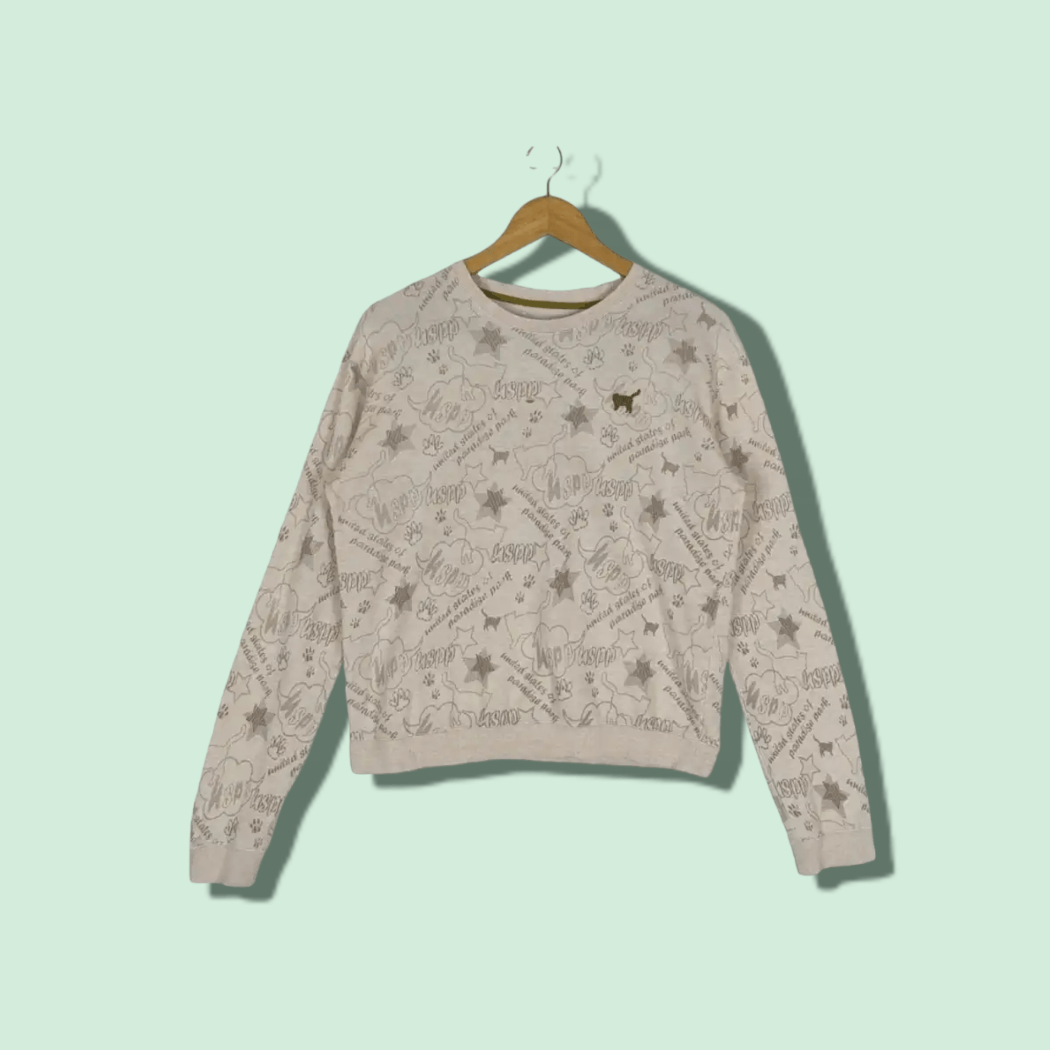 Japanese Brand USPP Paradise Park Animal All Over Full Print Jumper Size M / US 6-8 / IT 42-44 - 1 Thumbnail