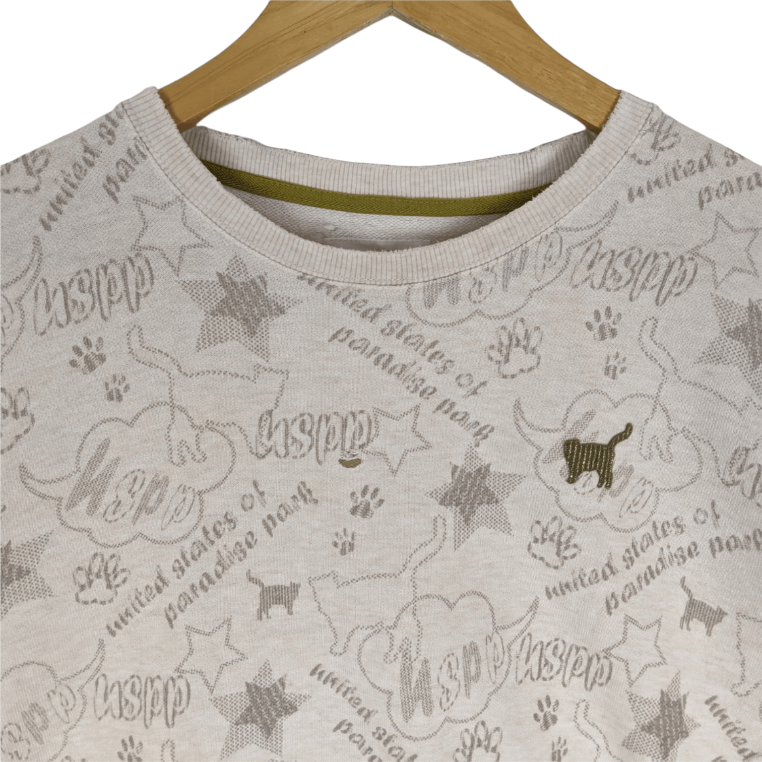 Japanese Brand USPP Paradise Park Animal All Over Full Print Jumper Size M / US 6-8 / IT 42-44 - 3 Thumbnail