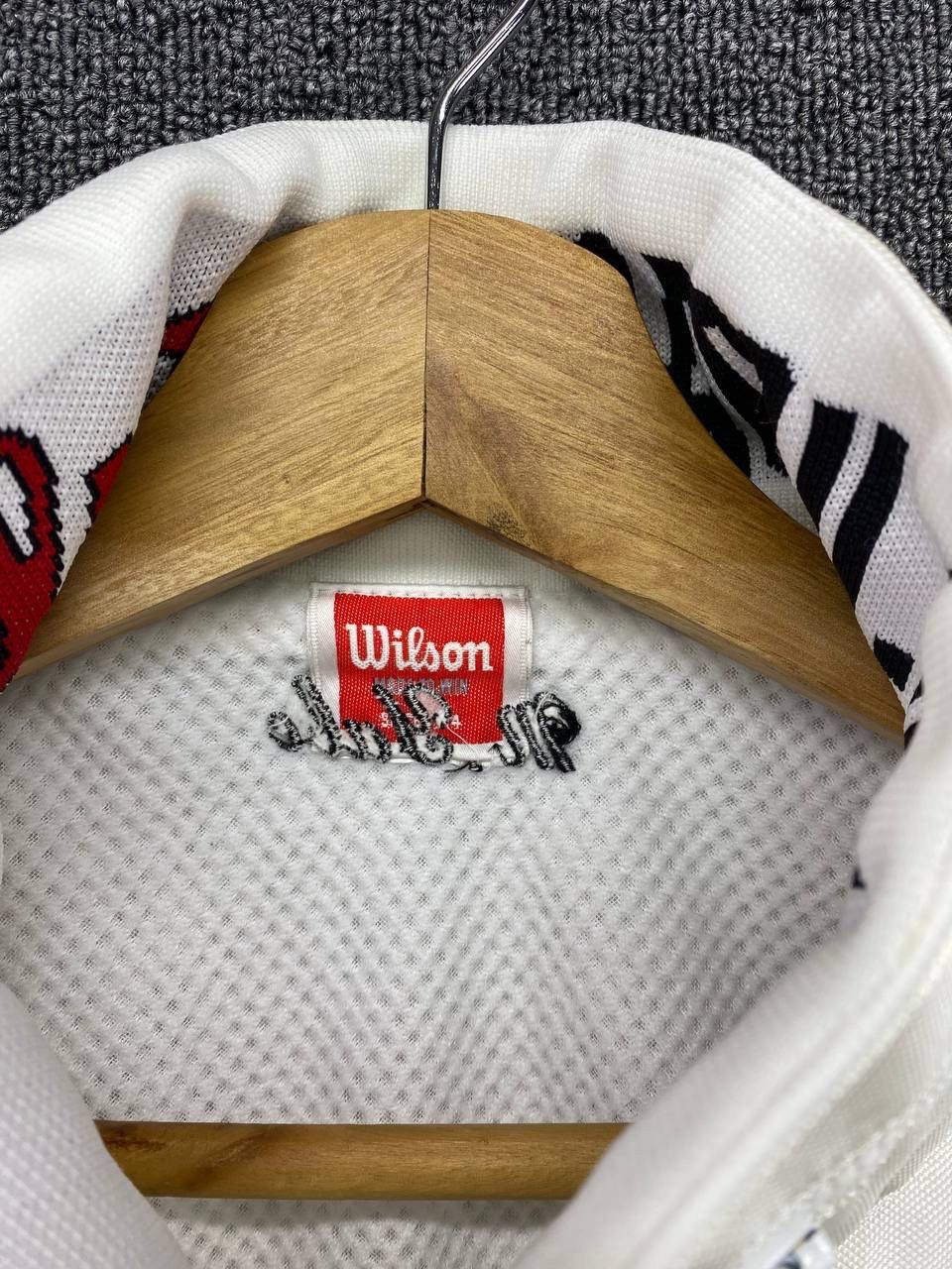 NBA Vintage Wilson Chicago U.S.A Light Jacket Size US L / EU 52-54 / 3 - 5 Thumbnail