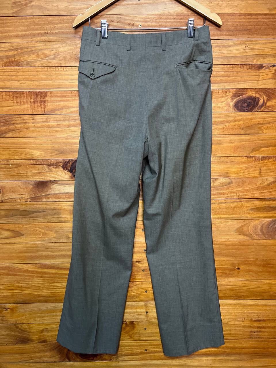 Burberry BURBERRY PURE NEW WOOL CASUAL PANT Size US 31 - 2 Thumbnail