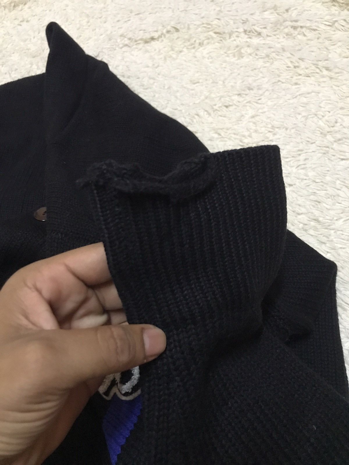 HYDROGEN ‼️HYDROGEN SPECIAL FOR BRONZAJI wool KNITWEAR SKULL AND STAR‼️ Size US M / EU 48-50 / 2 - 9 Thumbnail