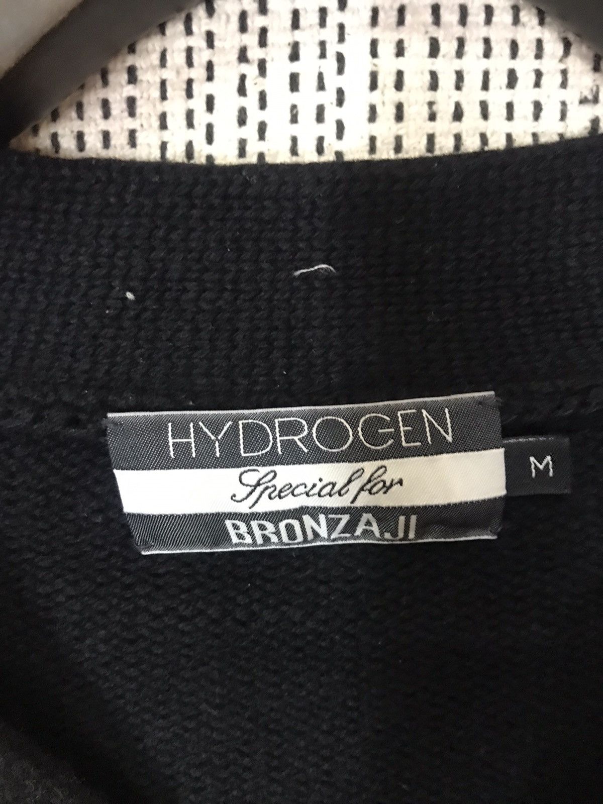 HYDROGEN ‼️HYDROGEN SPECIAL FOR BRONZAJI wool KNITWEAR SKULL AND STAR‼️ Size US M / EU 48-50 / 2 - 4 Thumbnail