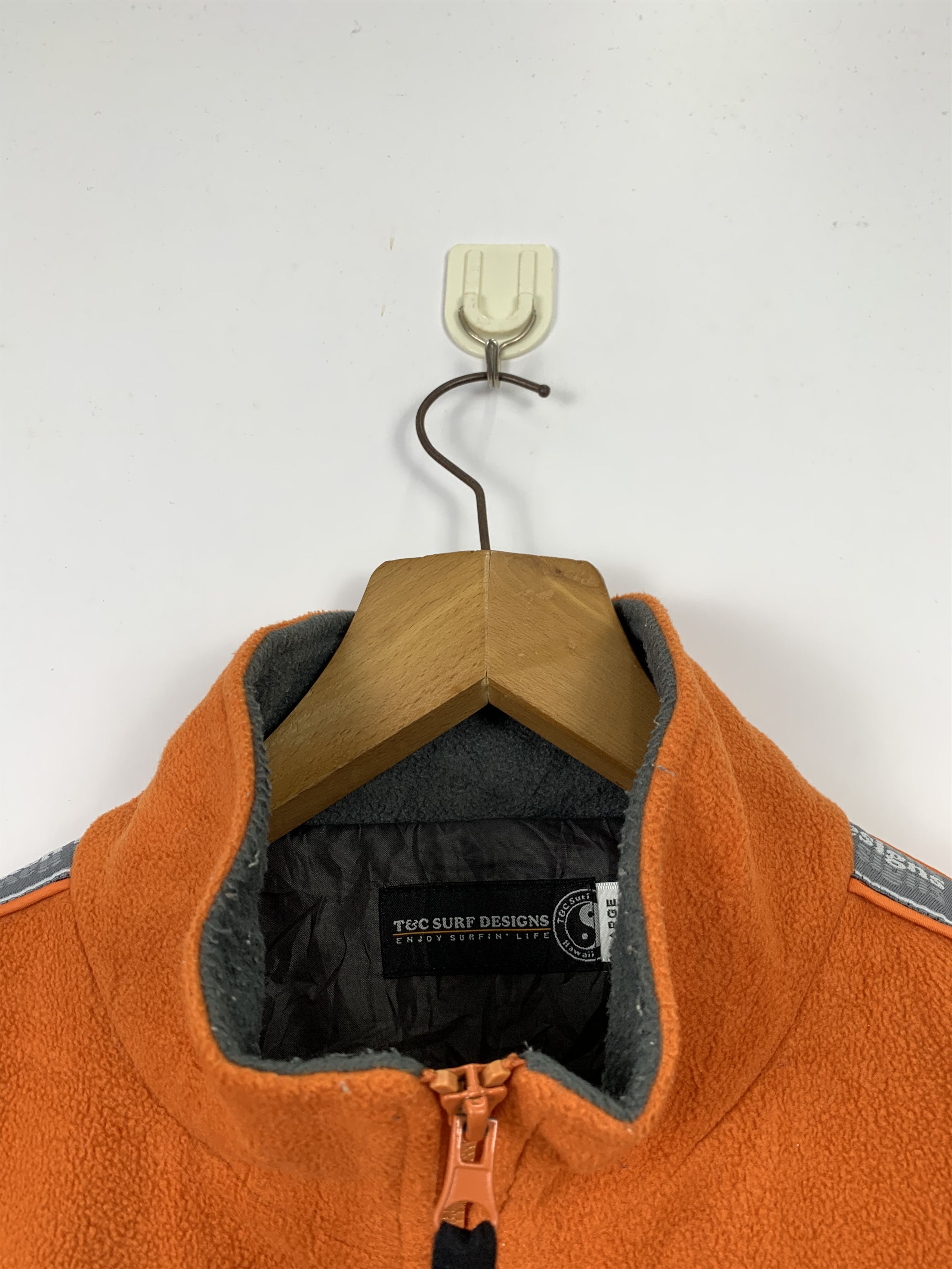 Japanese Brand × Vintage Vintage T&C SURF Zip Up Fleece Jacket Size US M / EU 48-50 / 2 - 6 Thumbnail