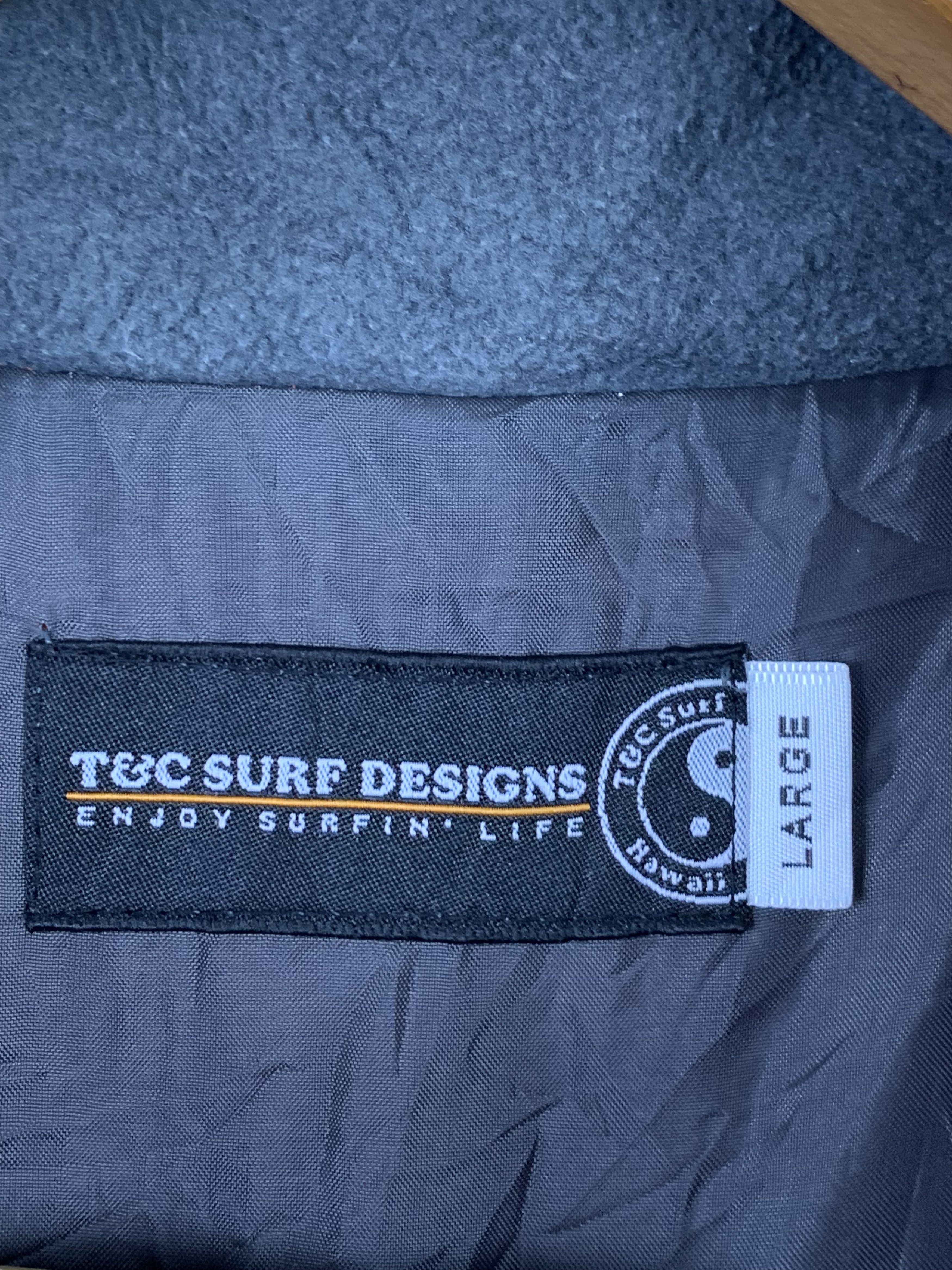 Japanese Brand × Vintage Vintage T&C SURF Zip Up Fleece Jacket Size US M / EU 48-50 / 2 - 14 Thumbnail