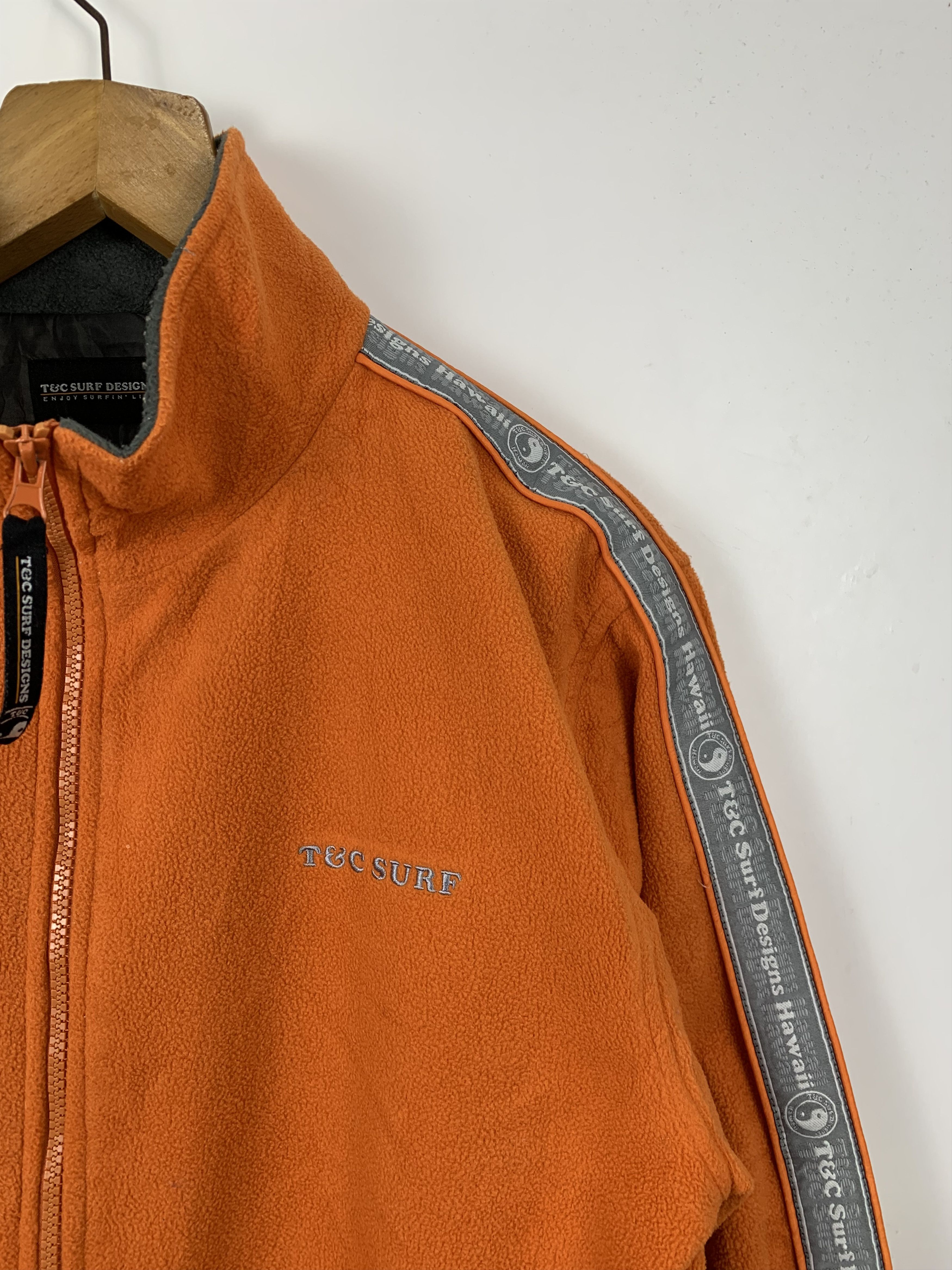 Japanese Brand × Vintage Vintage T&C SURF Zip Up Fleece Jacket Size US M / EU 48-50 / 2 - 4 Thumbnail