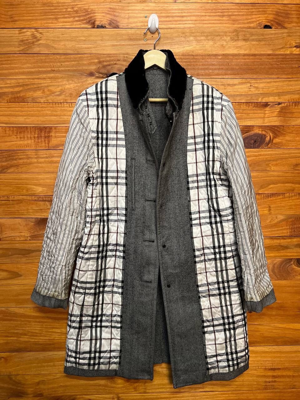 Burberry BURBERRY TRENCH COAT FISHBONE FOR WOMEN Size L / US 10 / IT 46 - 10 Thumbnail