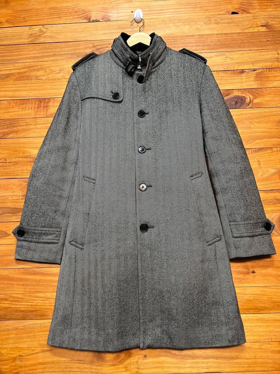 Burberry BURBERRY TRENCH COAT FISHBONE FOR WOMEN Size L / US 10 / IT 46 - 4 Thumbnail