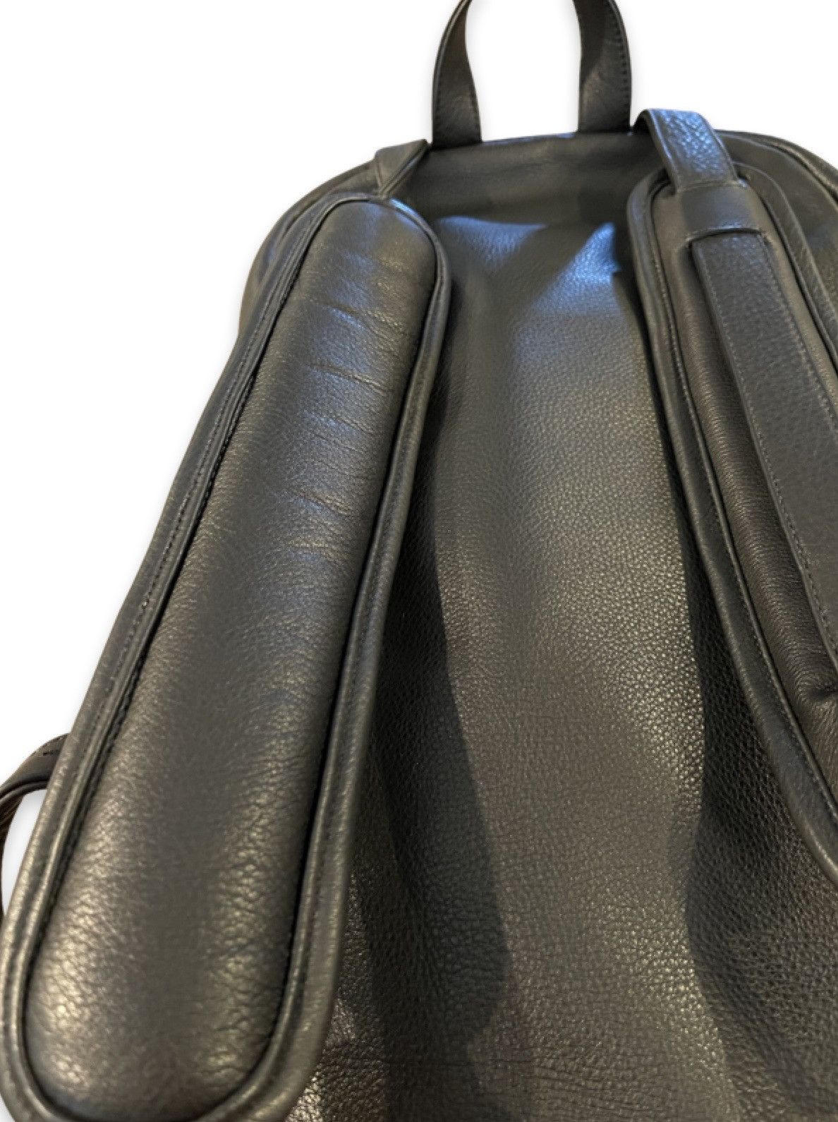 Seventh Grade Leather Cross Patch Backpack