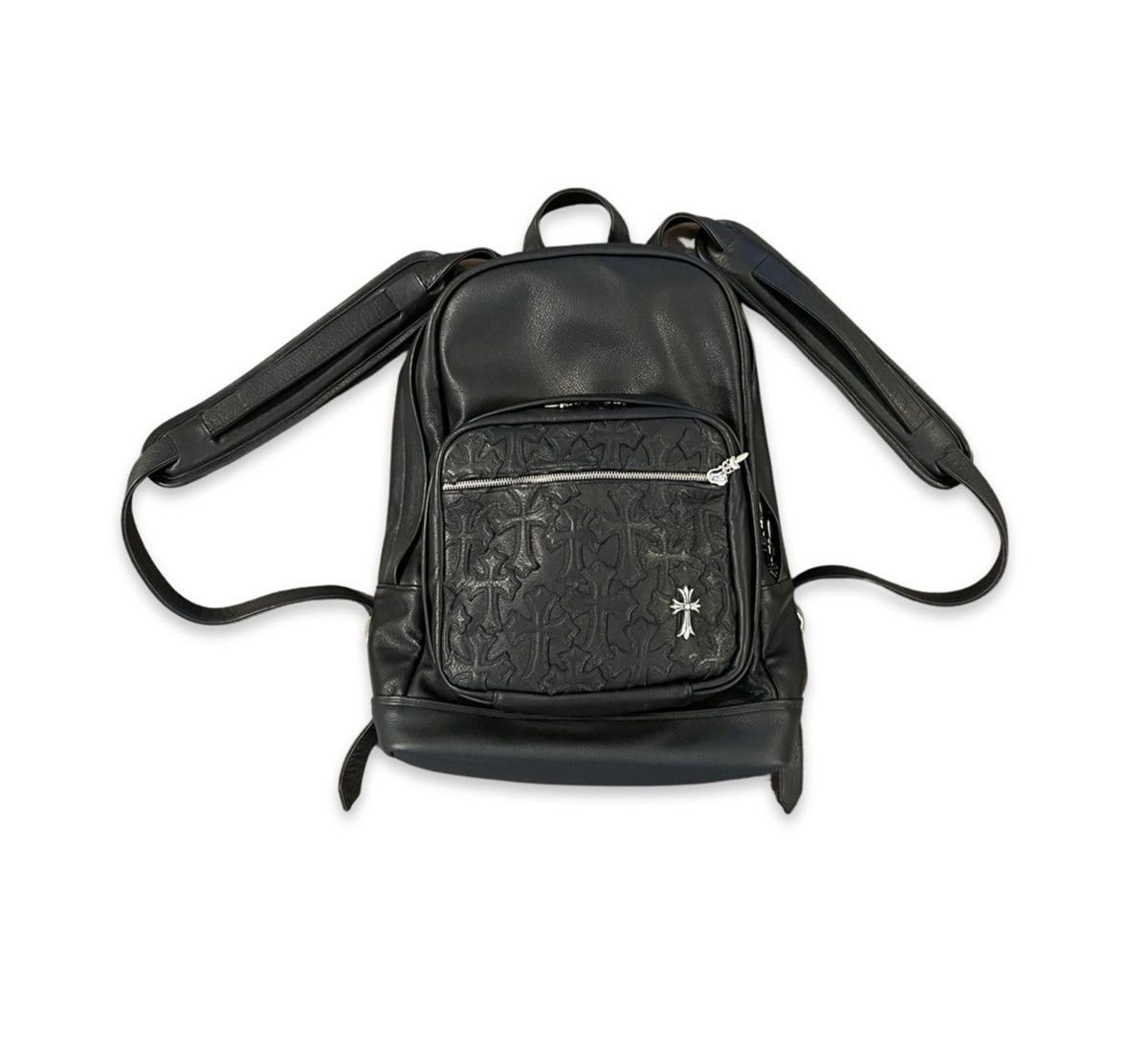 売れ筋がひクリスマスプレゼント！ Chrome Hearts Backpack Patch Cross Leather Grade Seventh バッグ