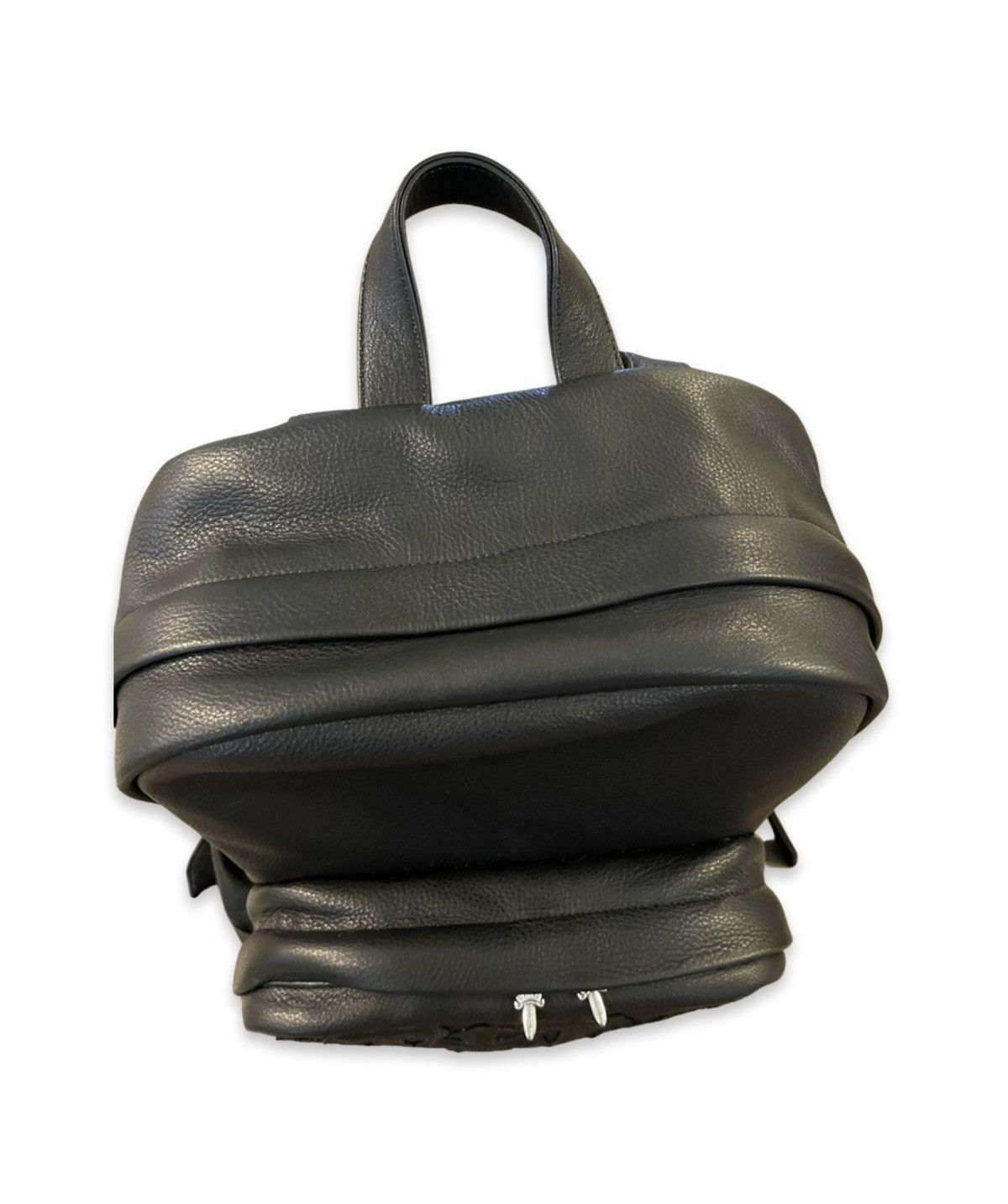 Seventh Grade Leather Cross Patch Backpack