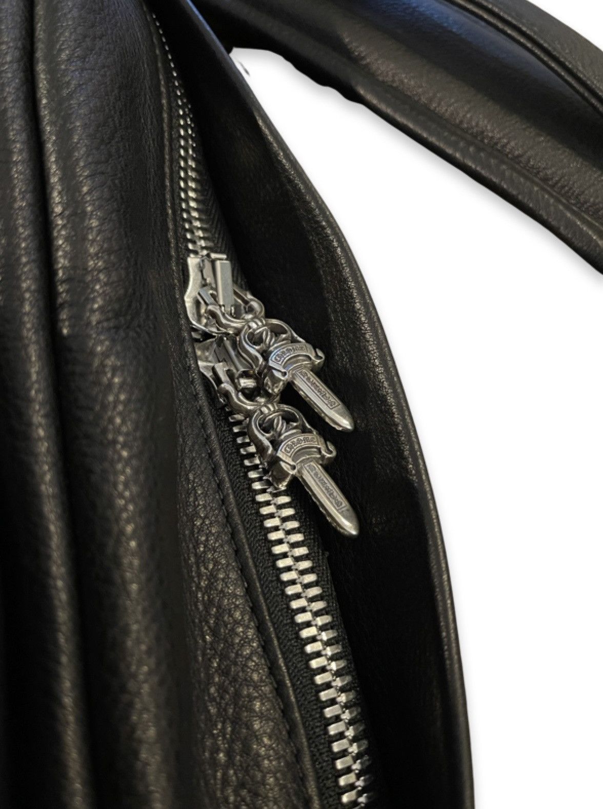 Seventh Grade Leather Cross Patch Backpack