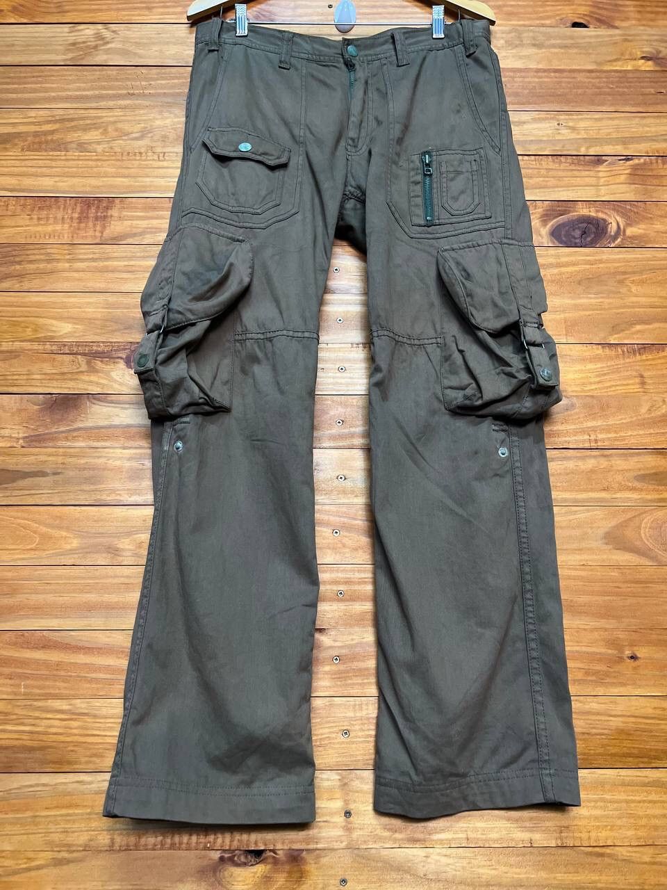 Japanese Brand ABX PARACHUTE CARGO PANTS Size US 33 - 4 Thumbnail