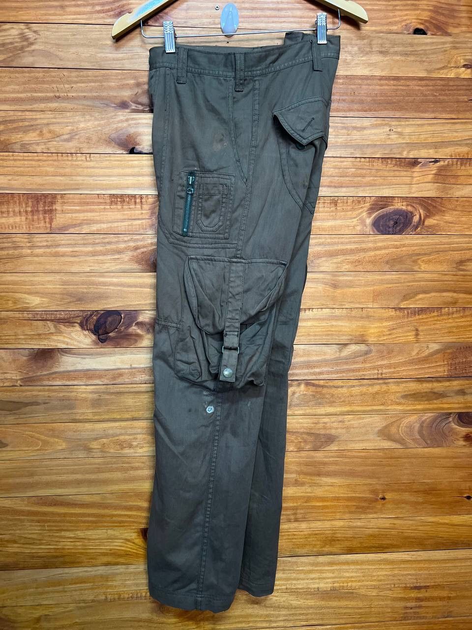 Japanese Brand ABX PARACHUTE CARGO PANTS Size US 33 - 13 Thumbnail